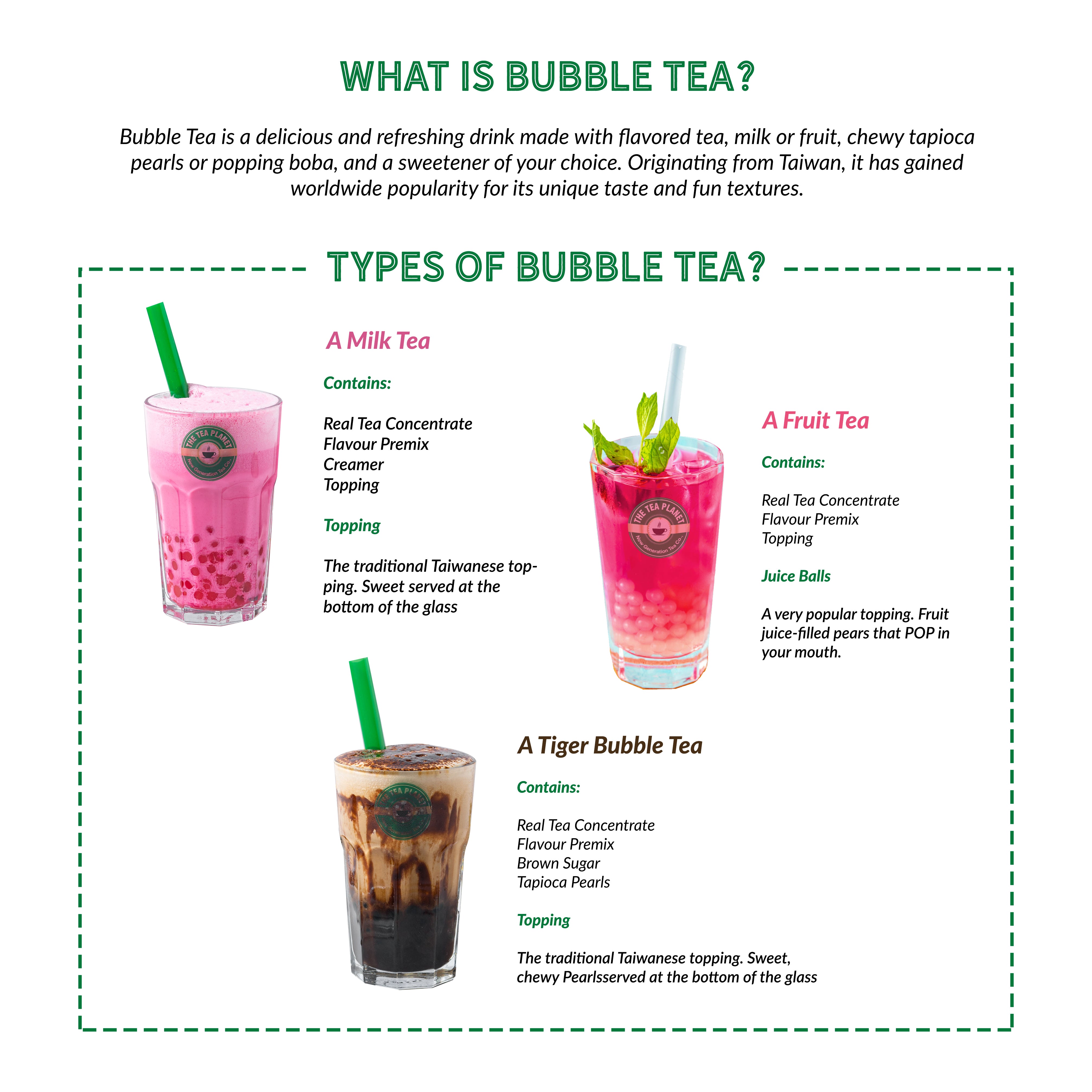 Bubblegum Bubble Tea Premix