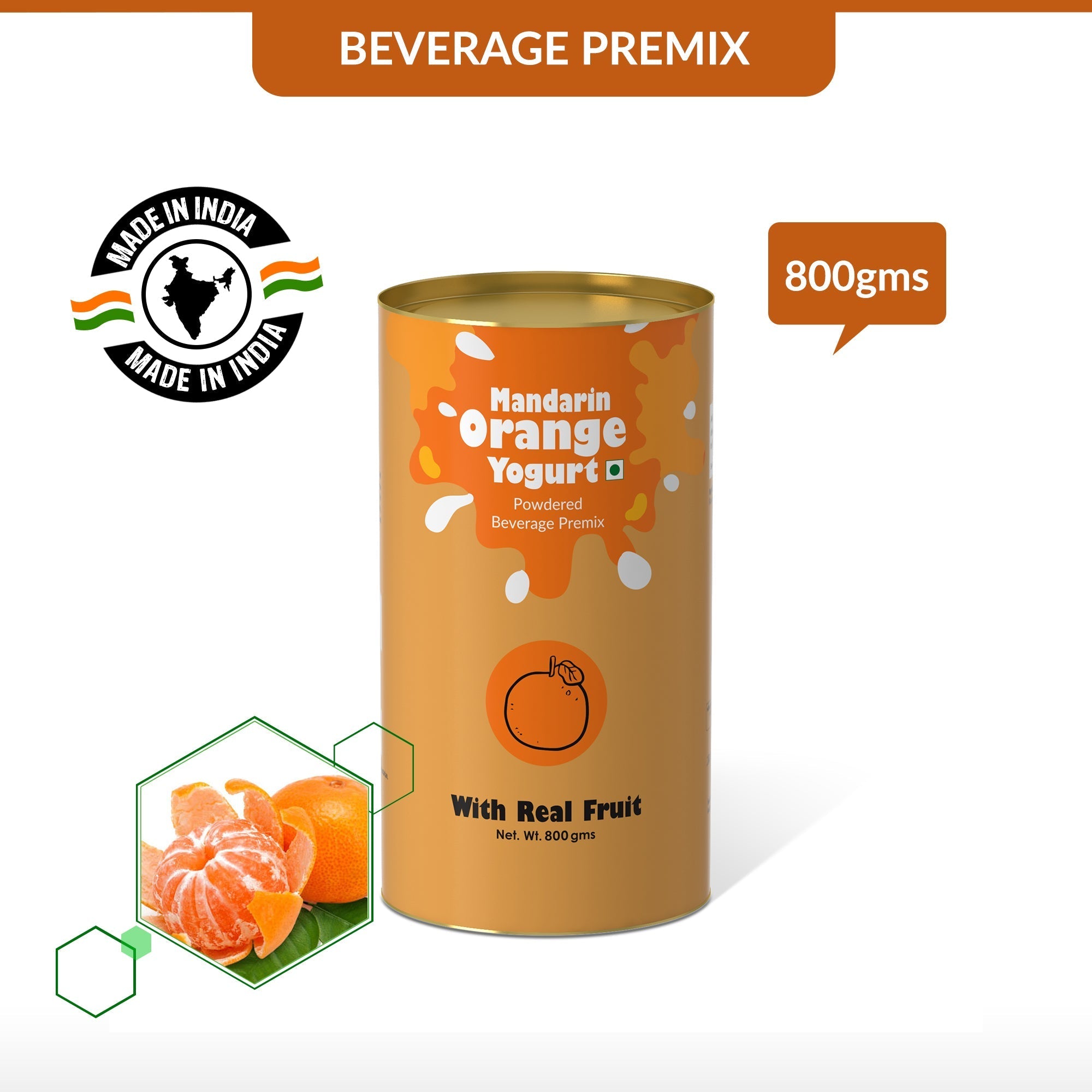 Mandarin Orange Yogurt Mix - 800 gms