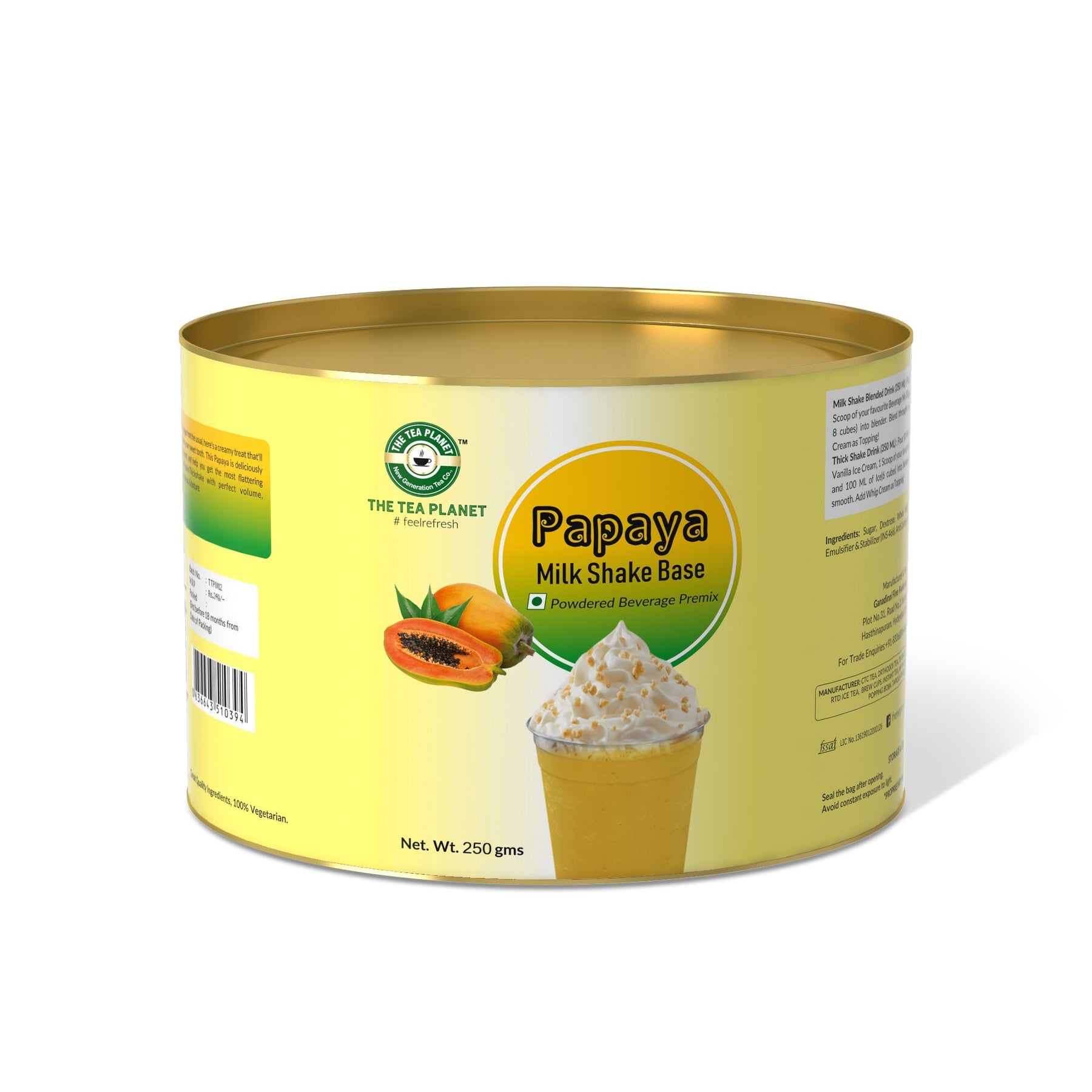 Papaya Milkshake Mix - 400 gms