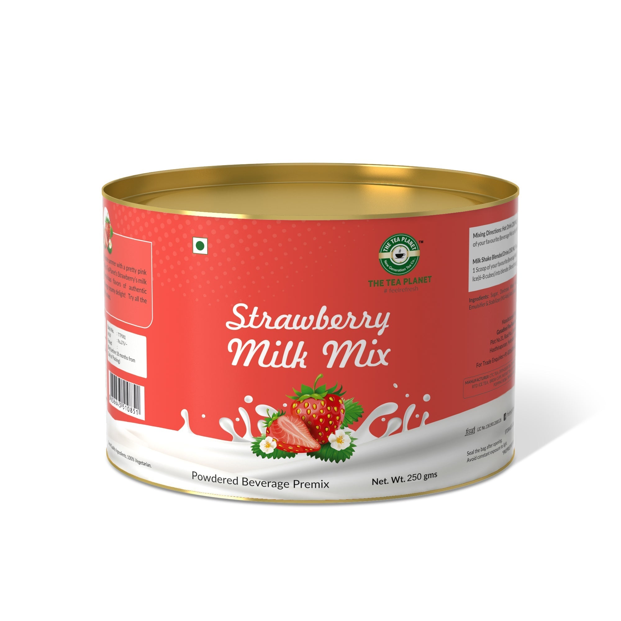 Strawberry Flavor Milk Mix - 800 gms