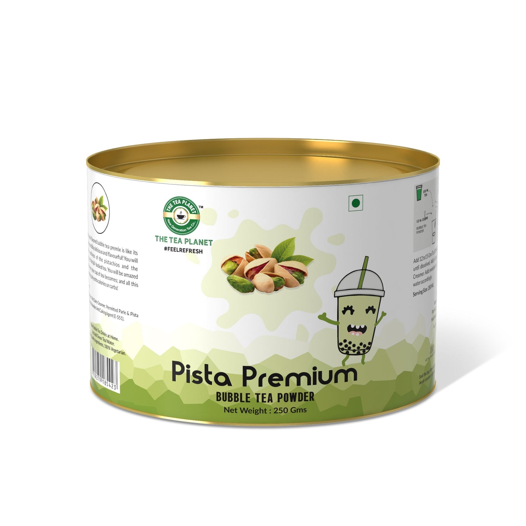 Pista Bubble Tea Premix - 800 gms