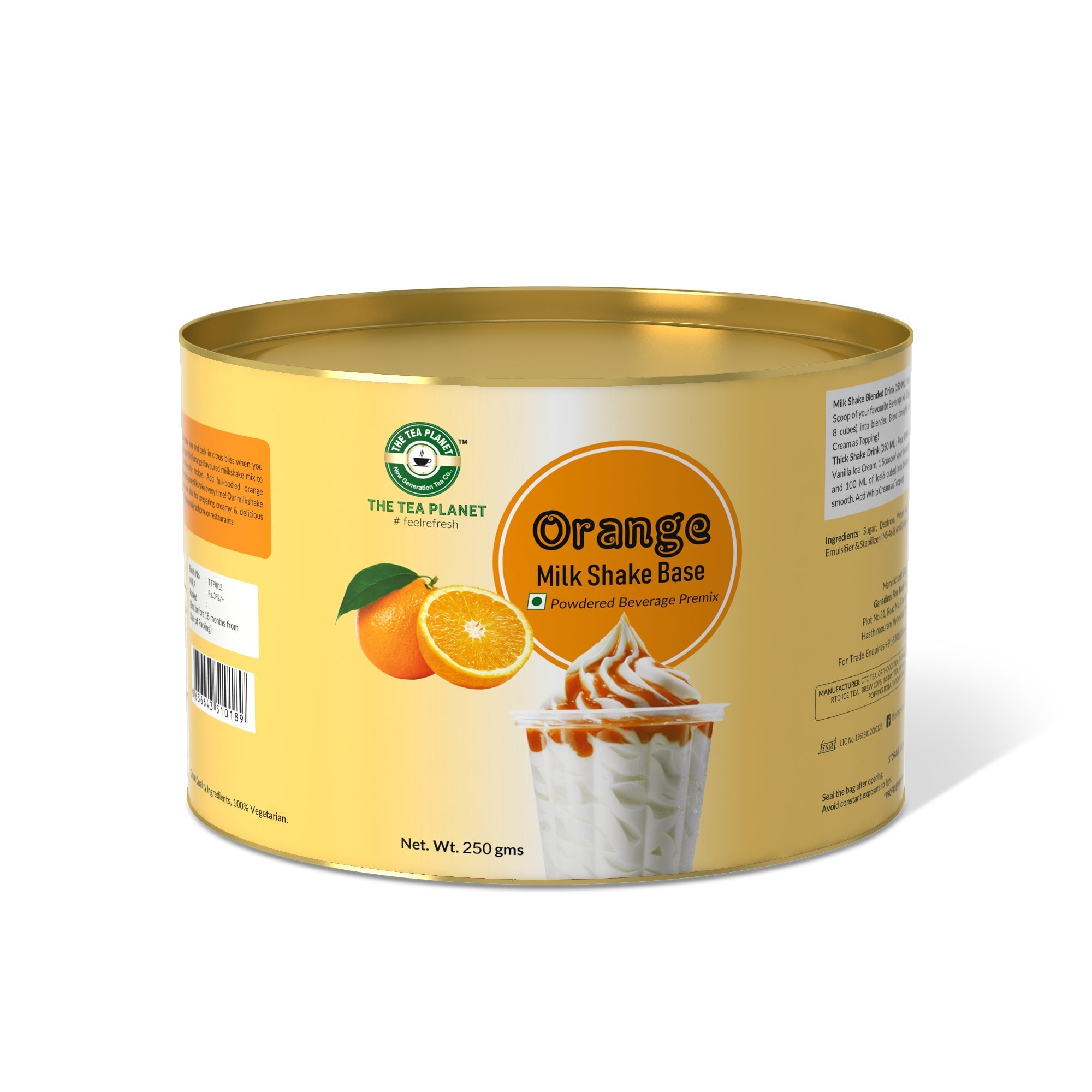 Orange Milkshake Mix