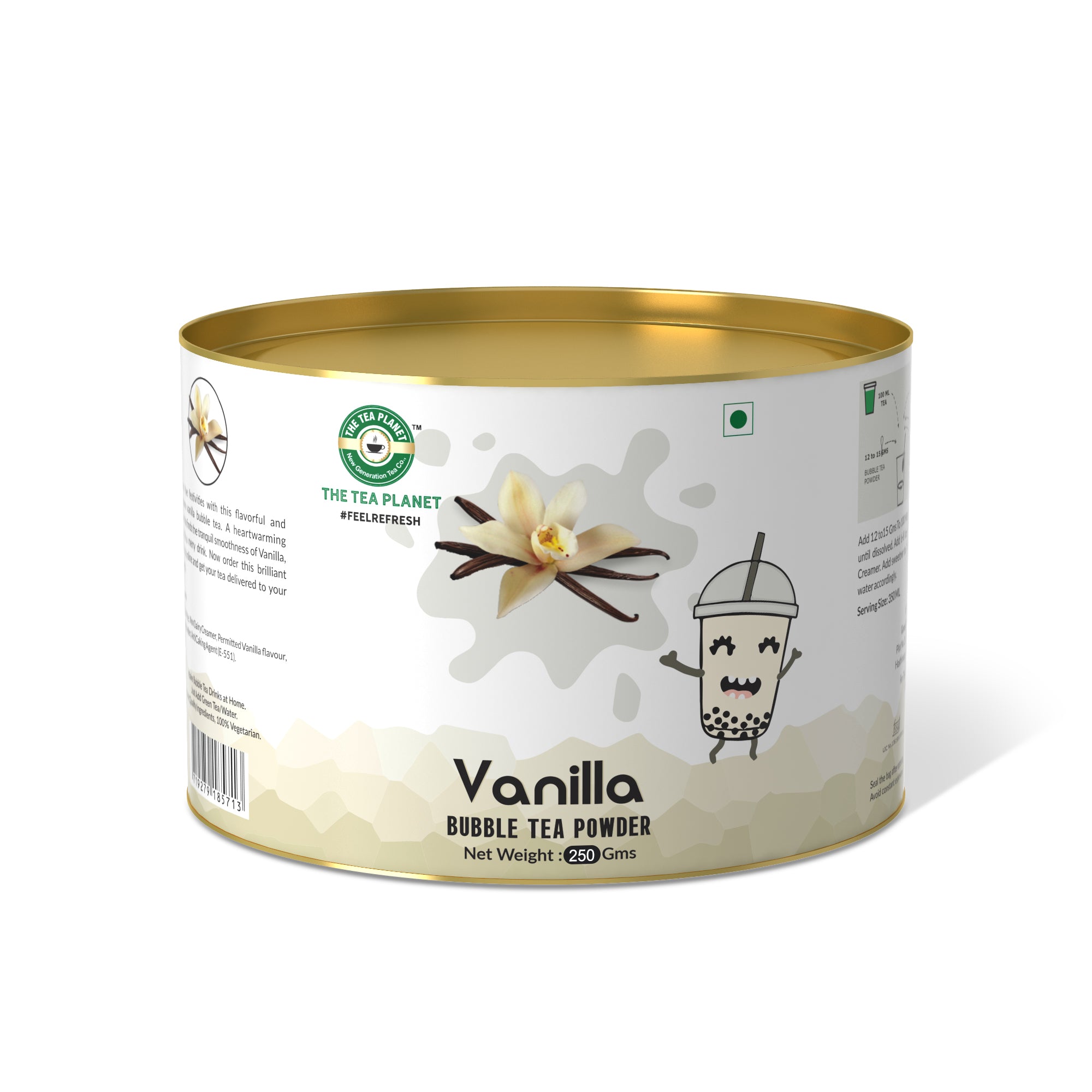 Vanilla Base Bubble Tea Premix
