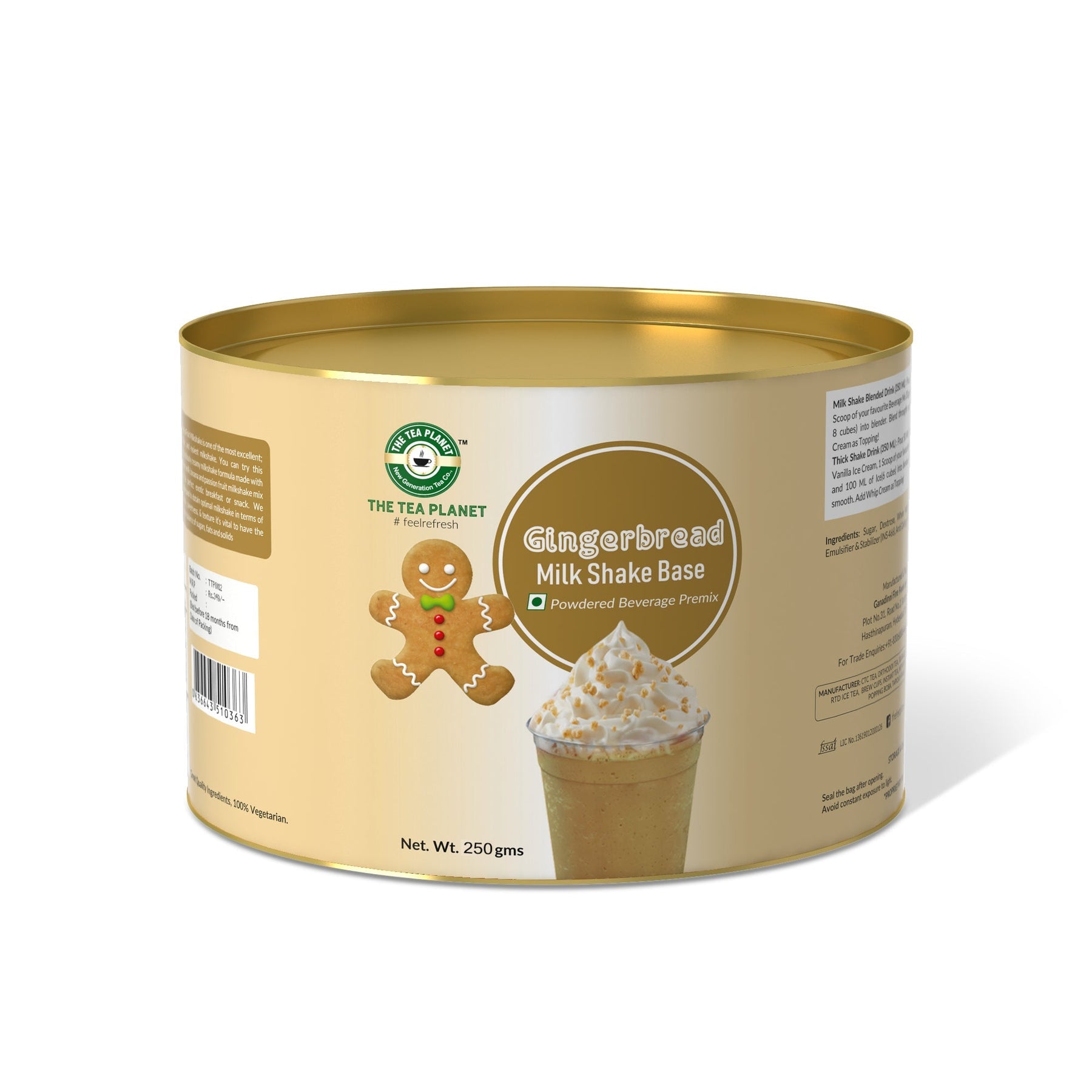 Gingerbread Milkshake Mix - 800 gms