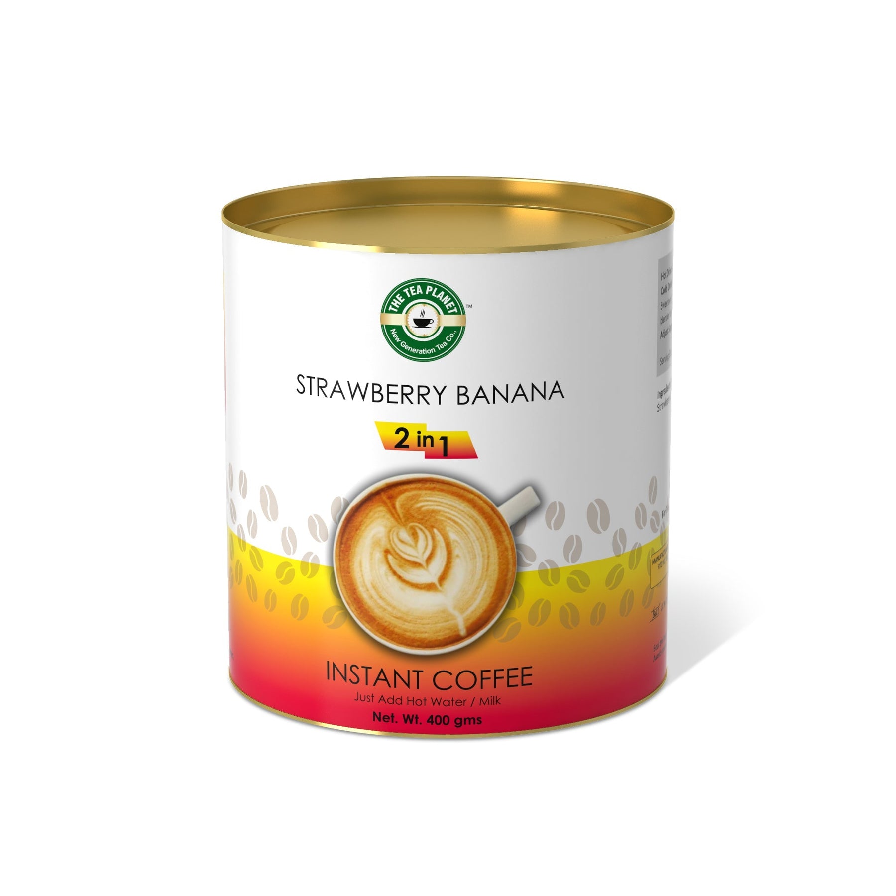 Strawberry Banana Instant Coffee Premix (2 in 1) - 800 gms