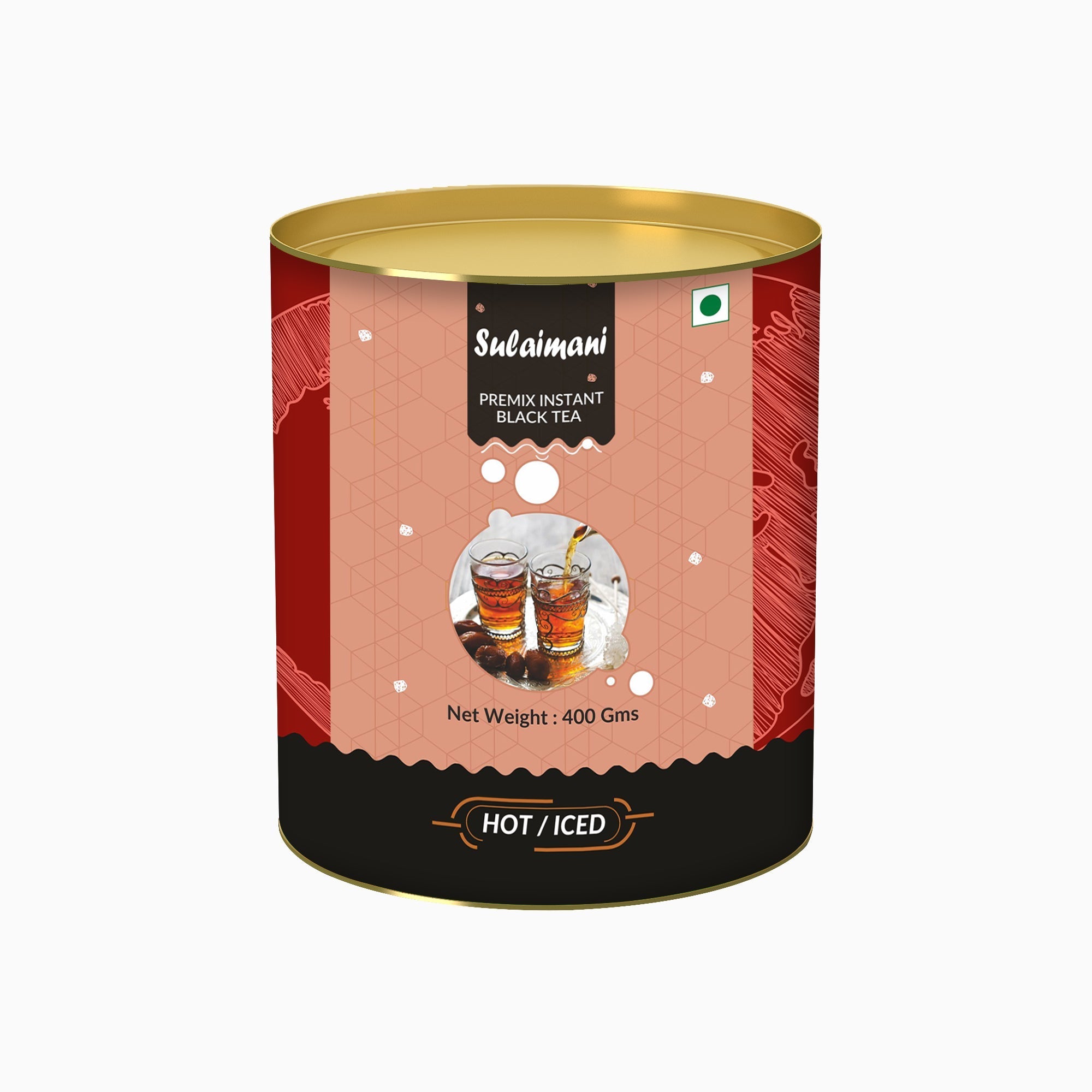 Sulaimani Flavored Instant Black Tea - 800 gms