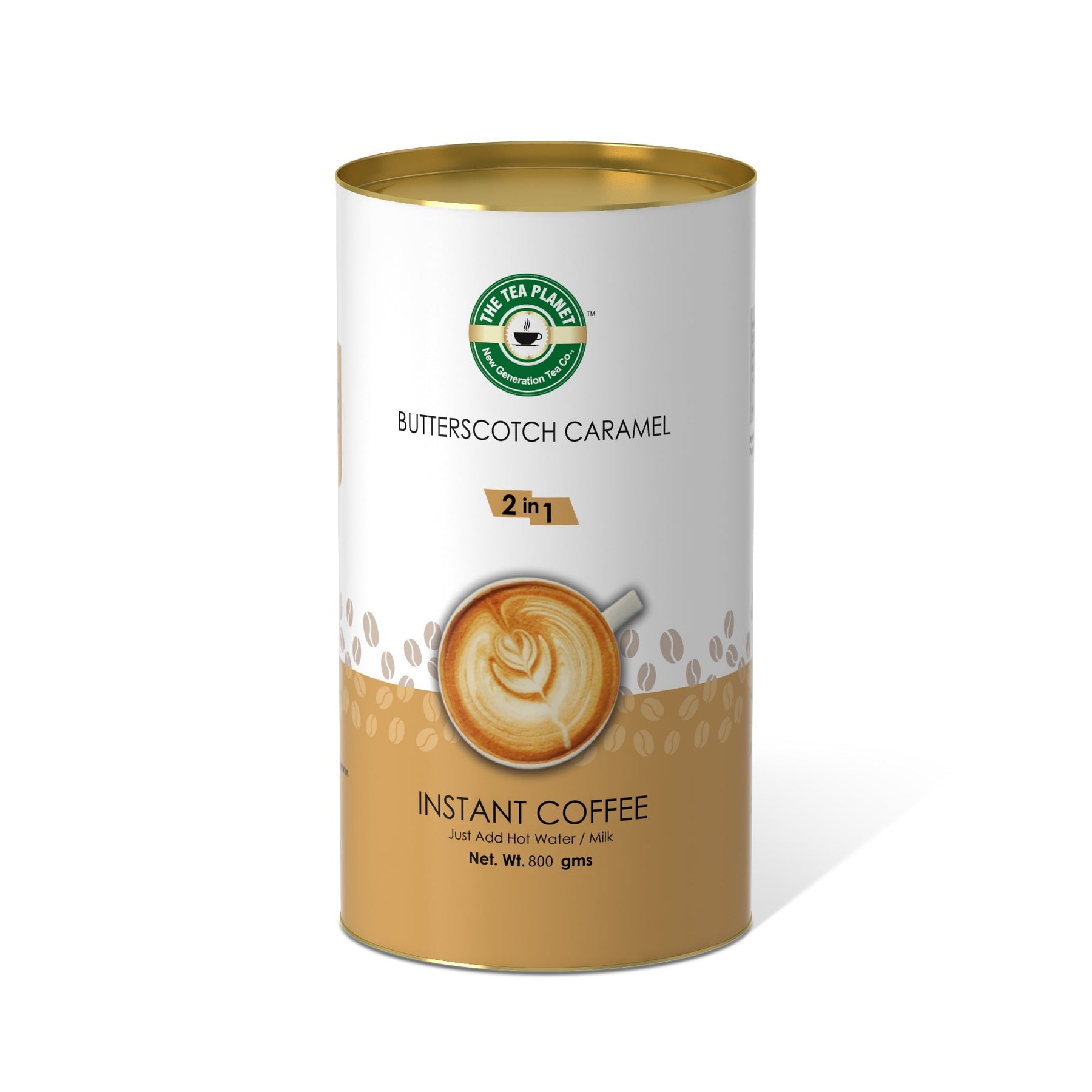 Butterscotch Caramel Instant Coffee Premix (2 in 1) - 800 gms