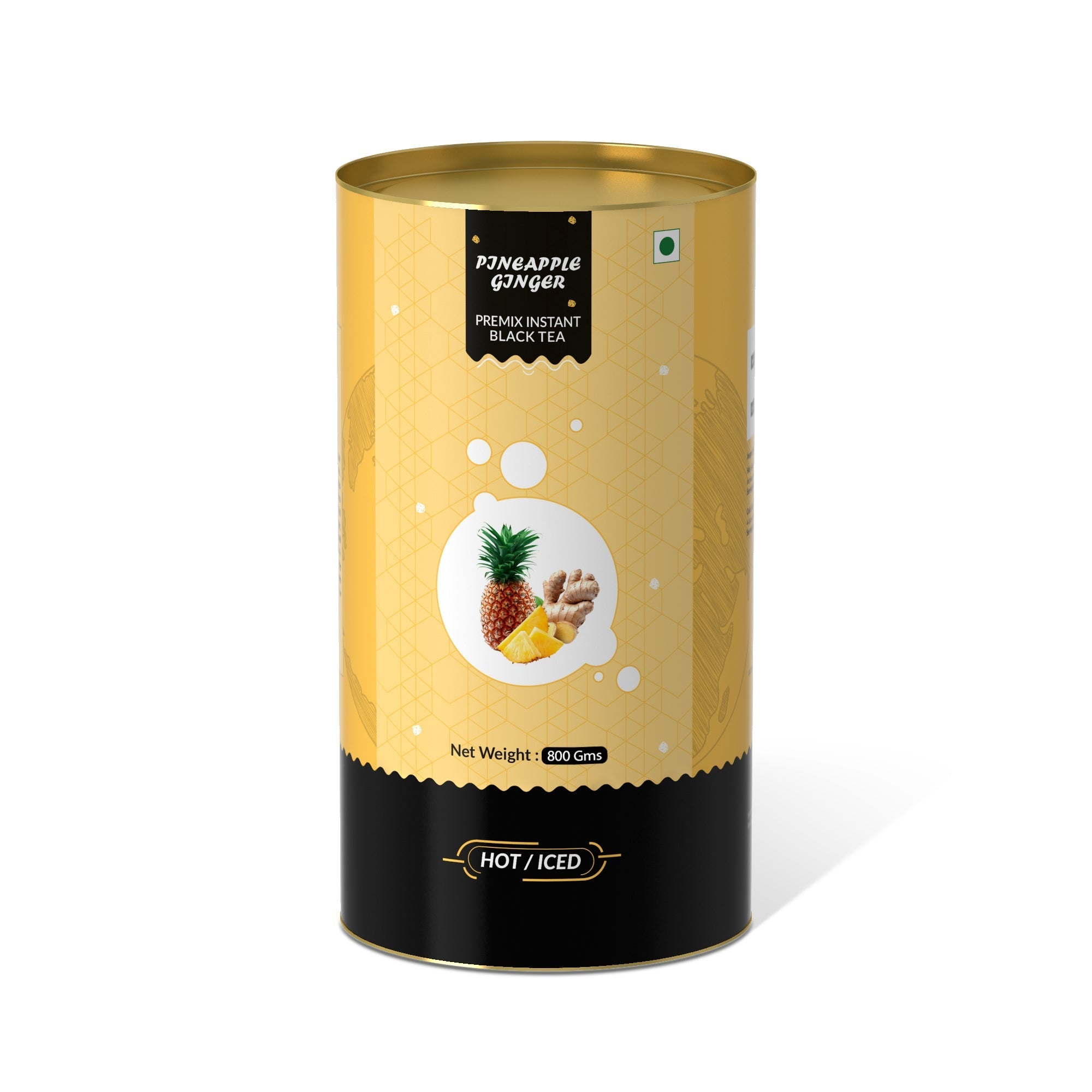 Pineapple Ginger Flavored Instant Black Tea