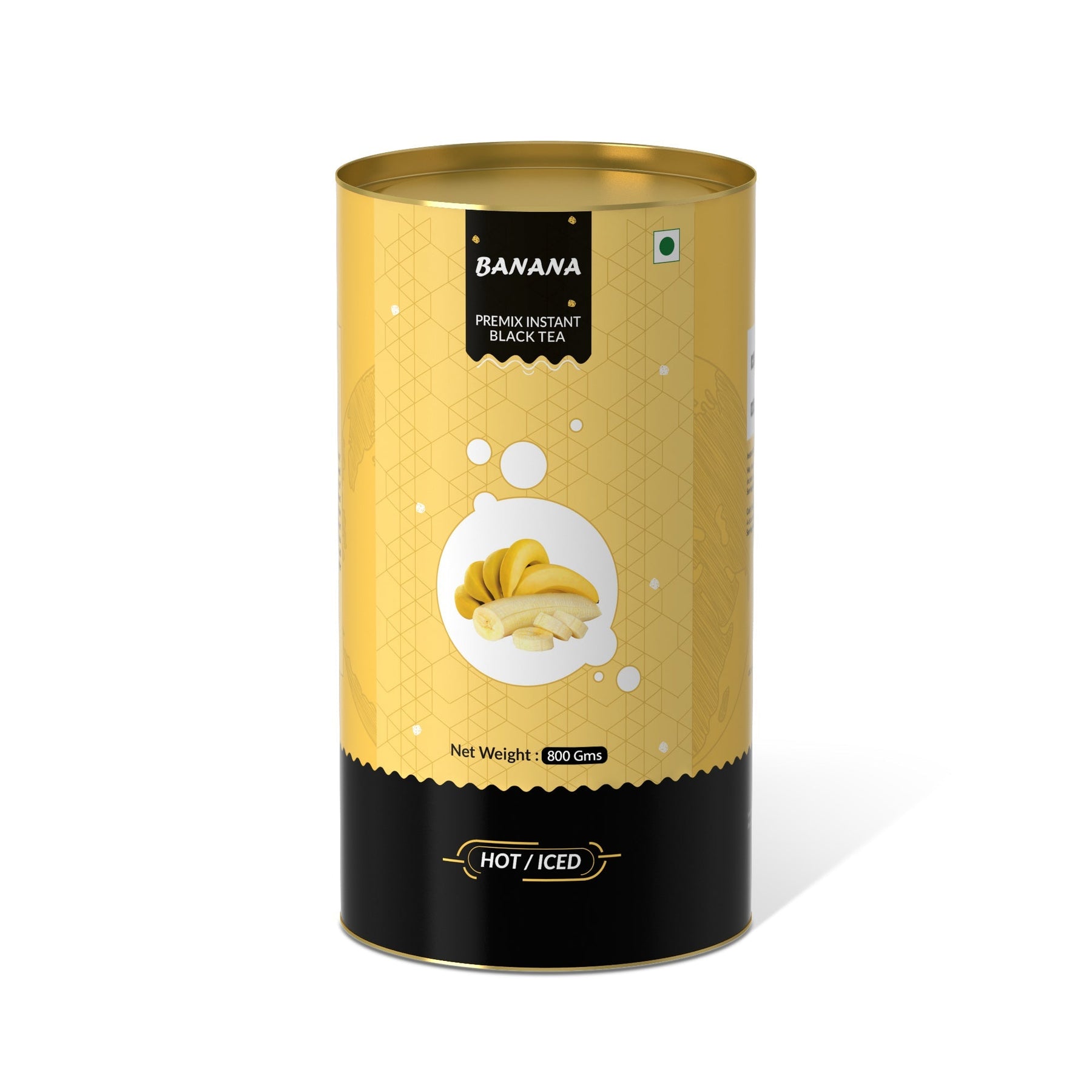 Banana Flavored Instant Black Tea - 800 gms