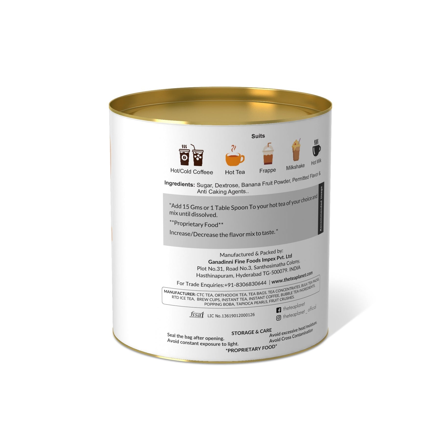 Banana Flavor Burst - 400 gms