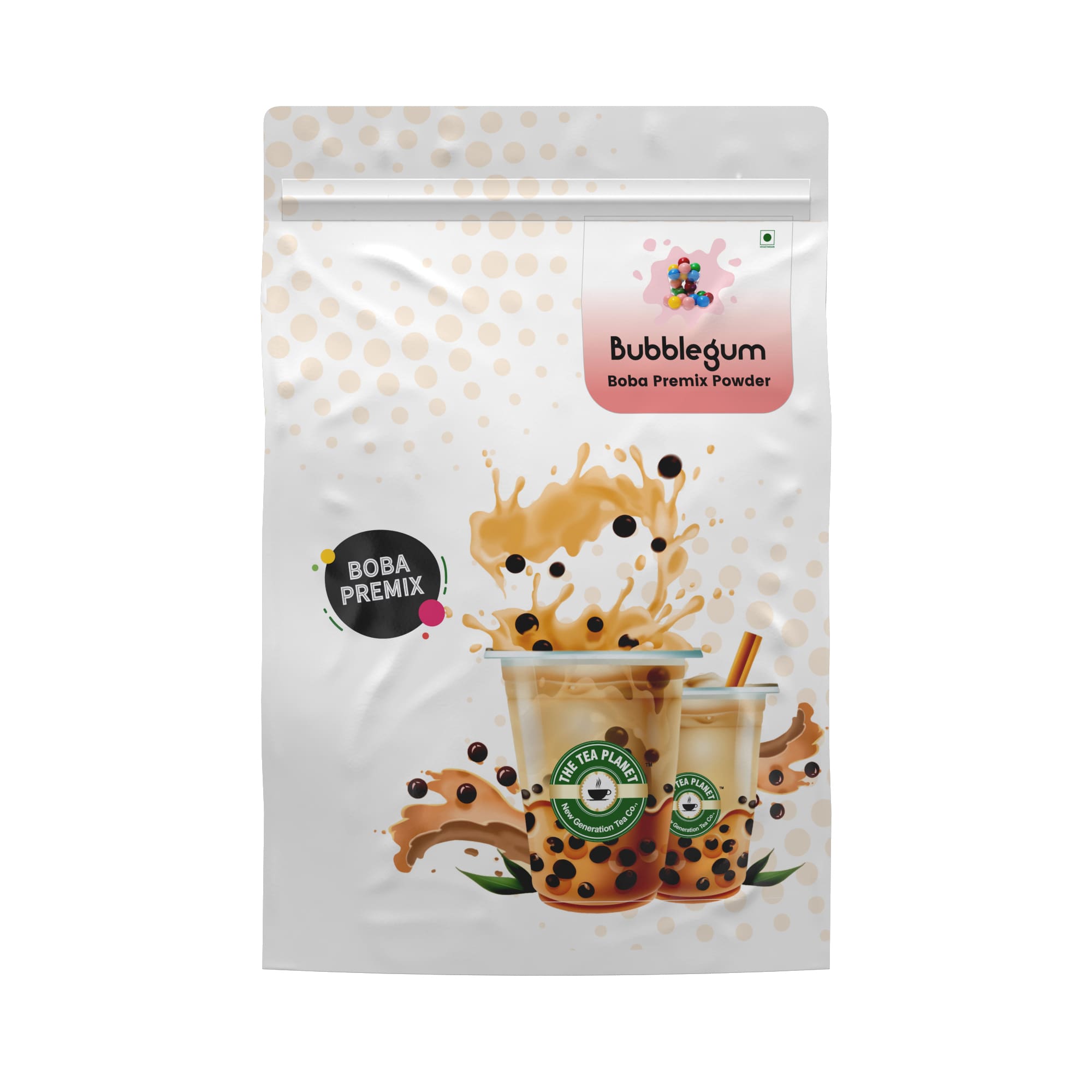 Bubblegum Bubble Tea Premix - 1kg