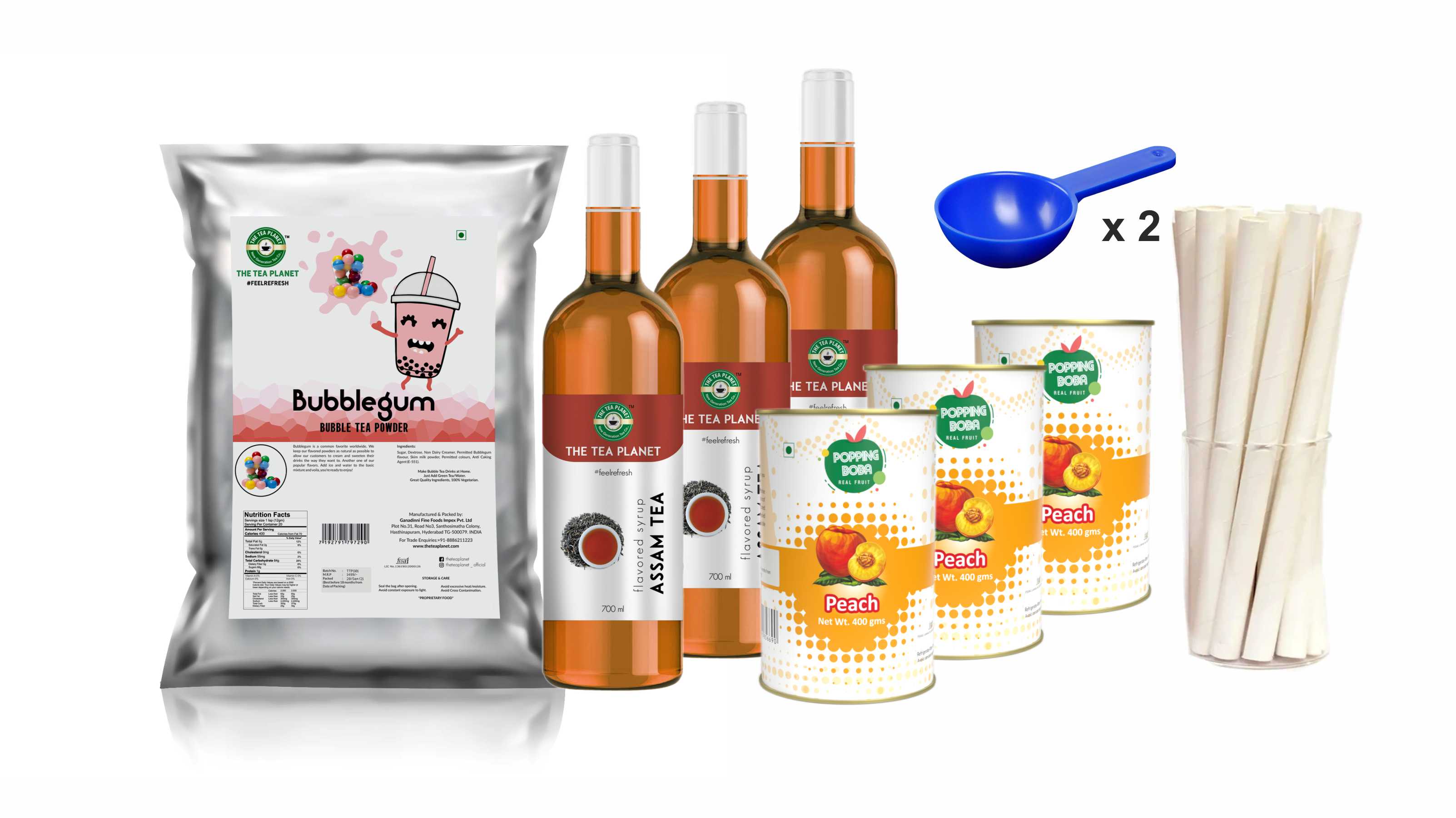 Bubblegum Exotic Milk Tea Starter Kit