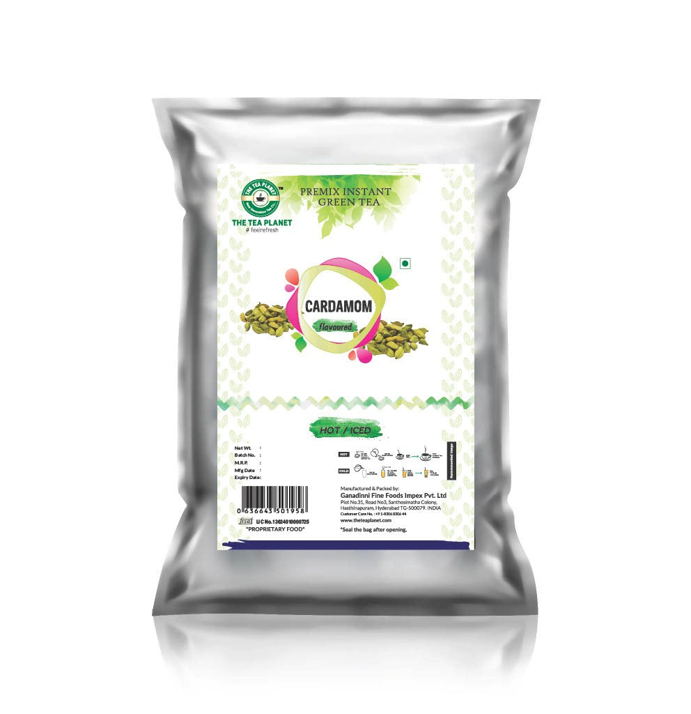 Cardamom Flavored Instant Green Tea