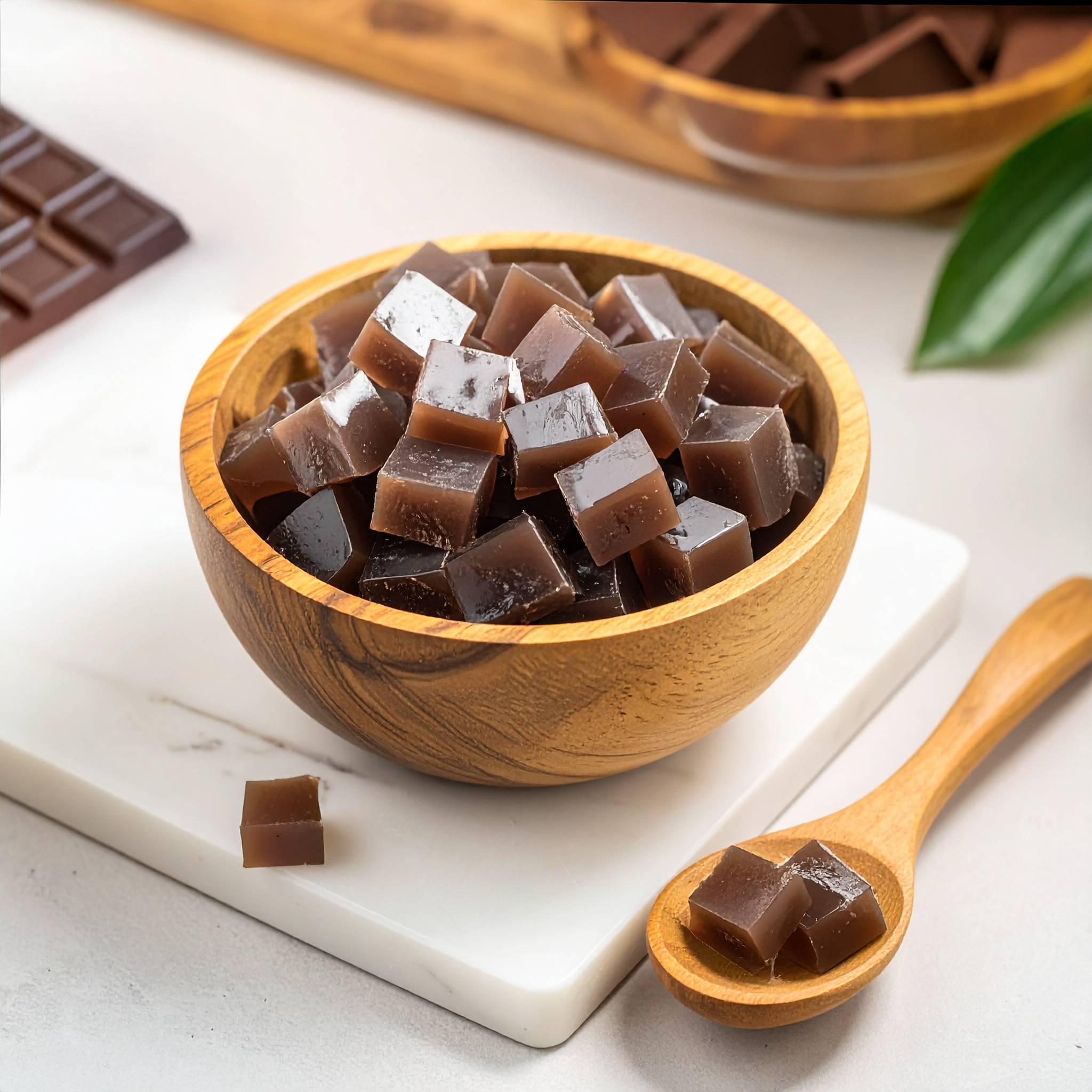Chocolate Nata De Coco - 1 Kg