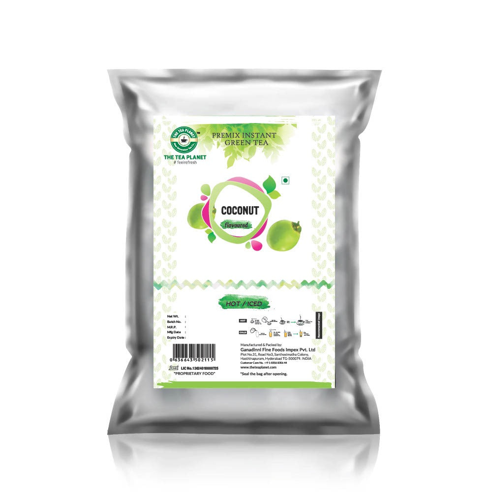 Coconut Flavored Instant Green Tea