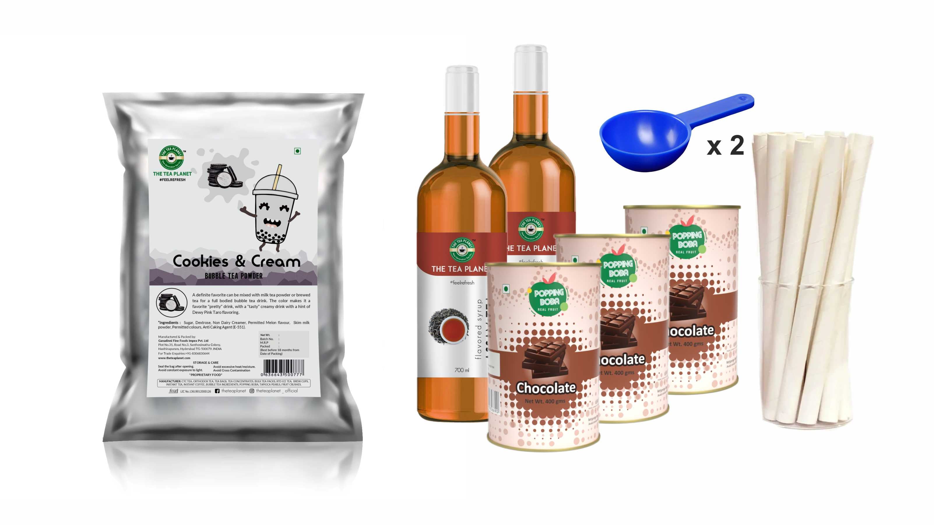 Cookies & Cream Exotic Milk Tea Starter Kit