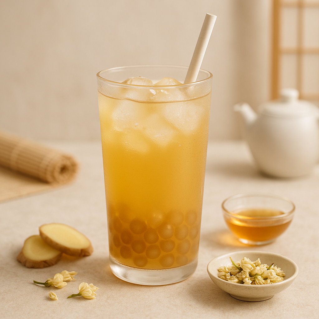 Ginger Jasmine  Fruit Bubble Tea Premix - 1 kg