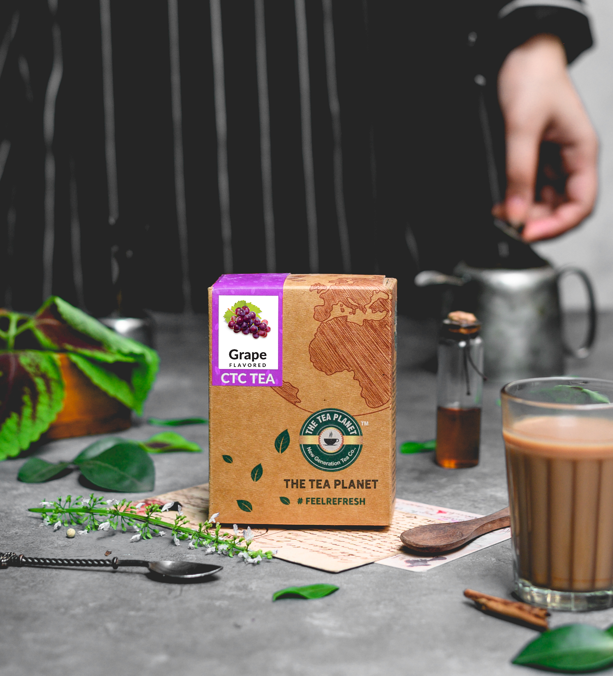 Grape Flavored CTC Tea 5