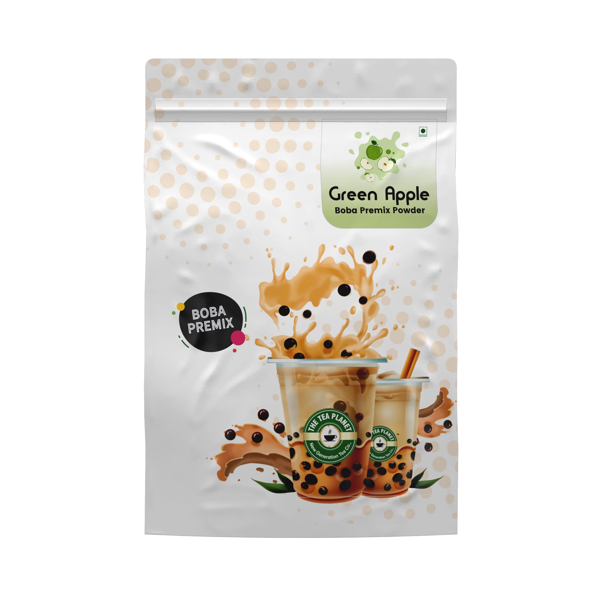 Green Apple Bubble Tea Premix - 1Kg