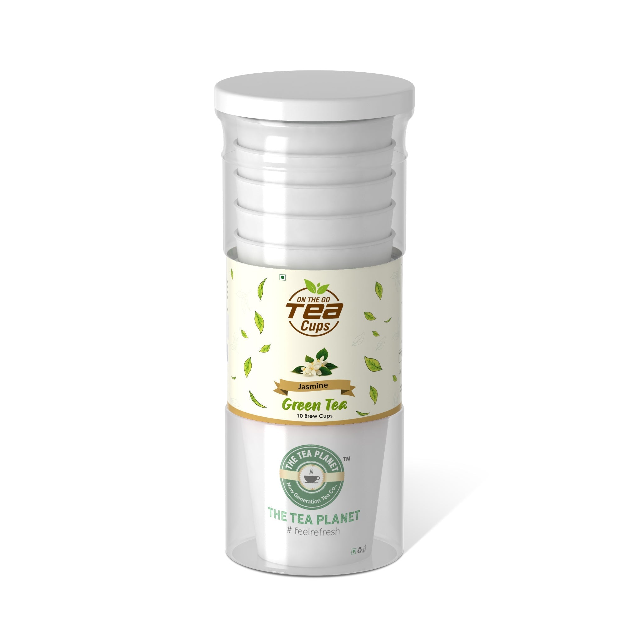 Jasmine Instant Green Tea Brew Cup - 20 cups