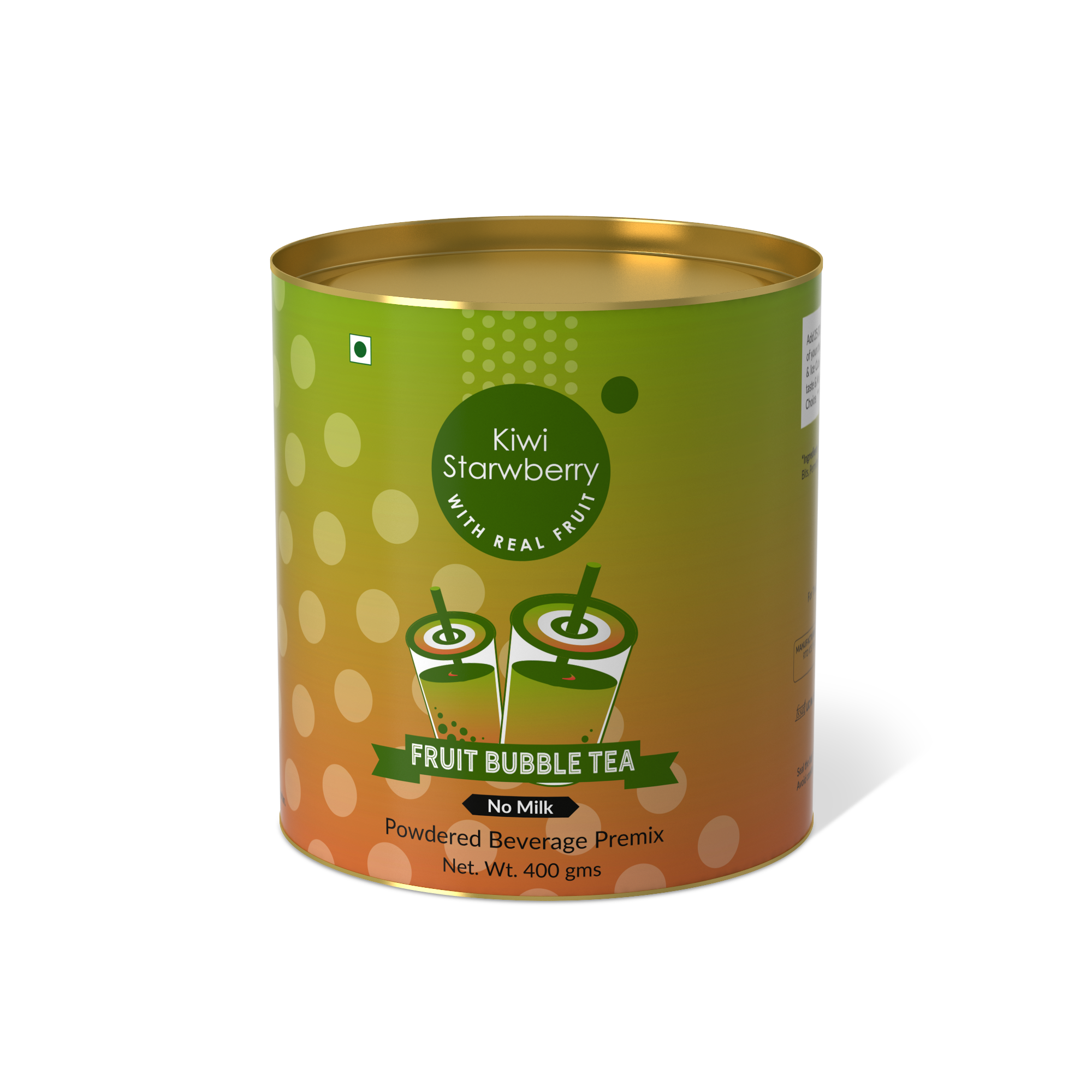 Kiwi Strawberry Fruit Bubble Tea Premix