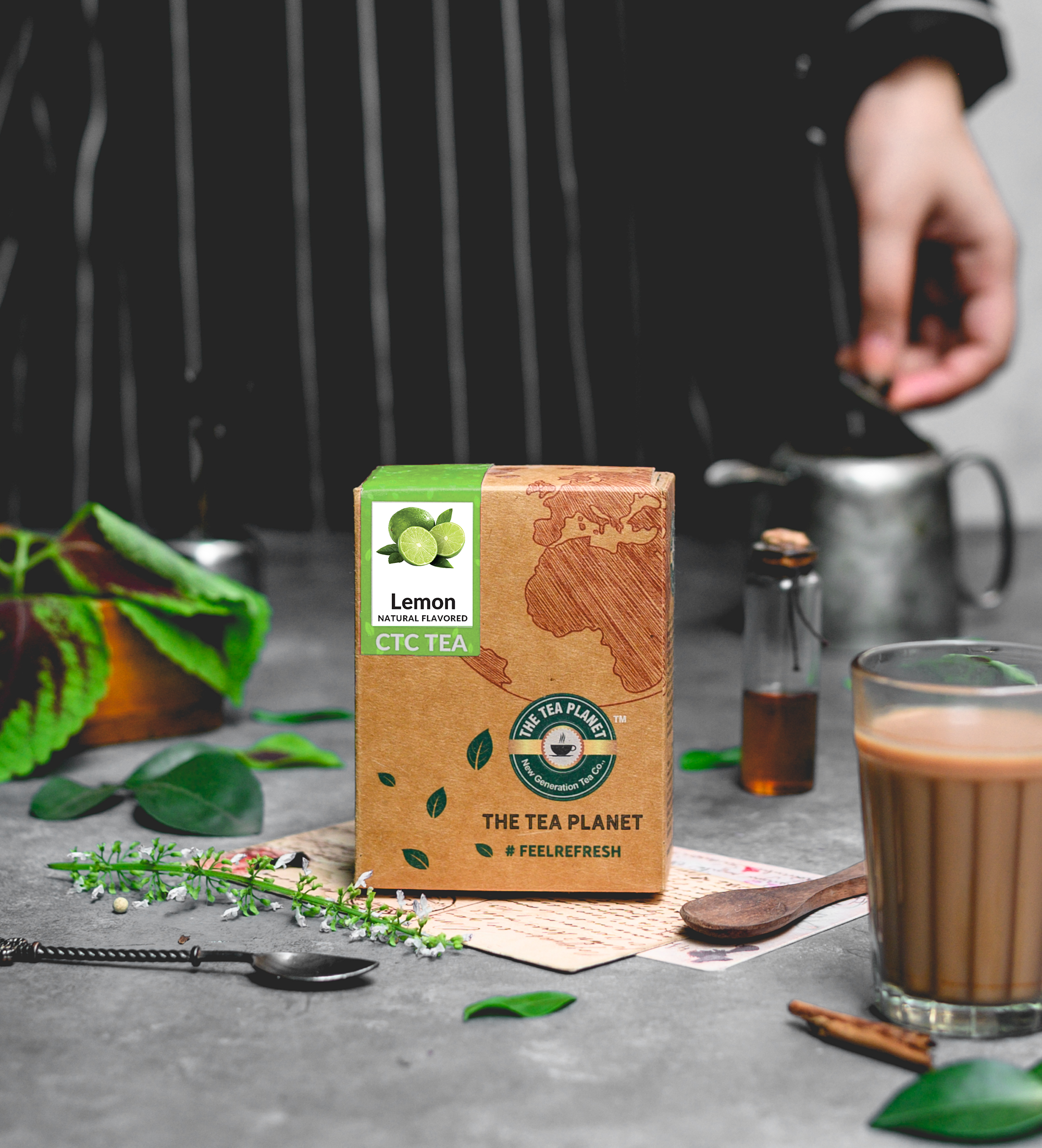 Lemon Flavored CTC Tea 5