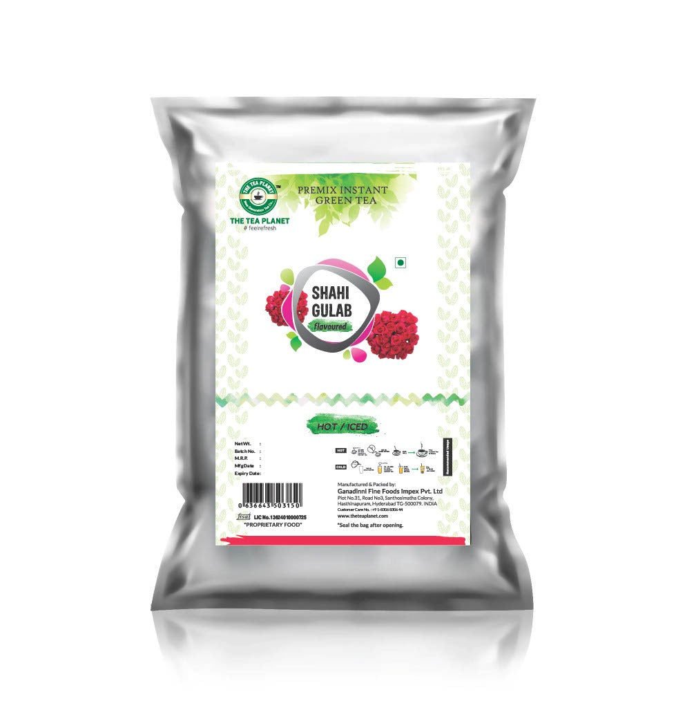 Shahigulab Flavored Instant Green Tea