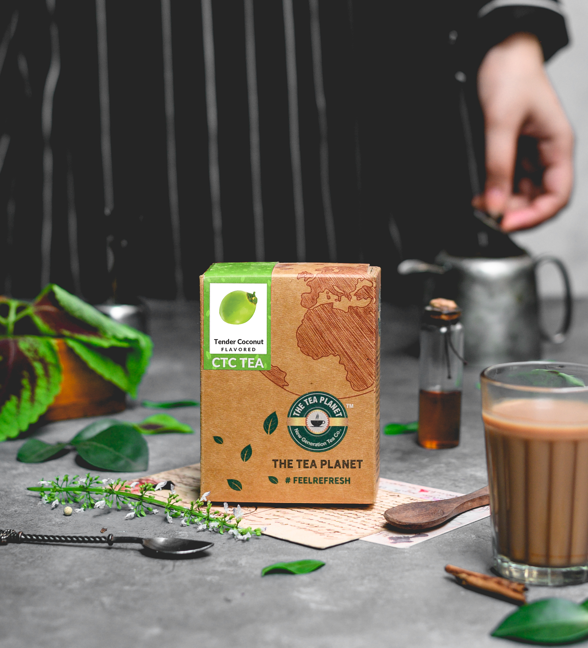 Tender Coconut Flavored CTC Tea 5
