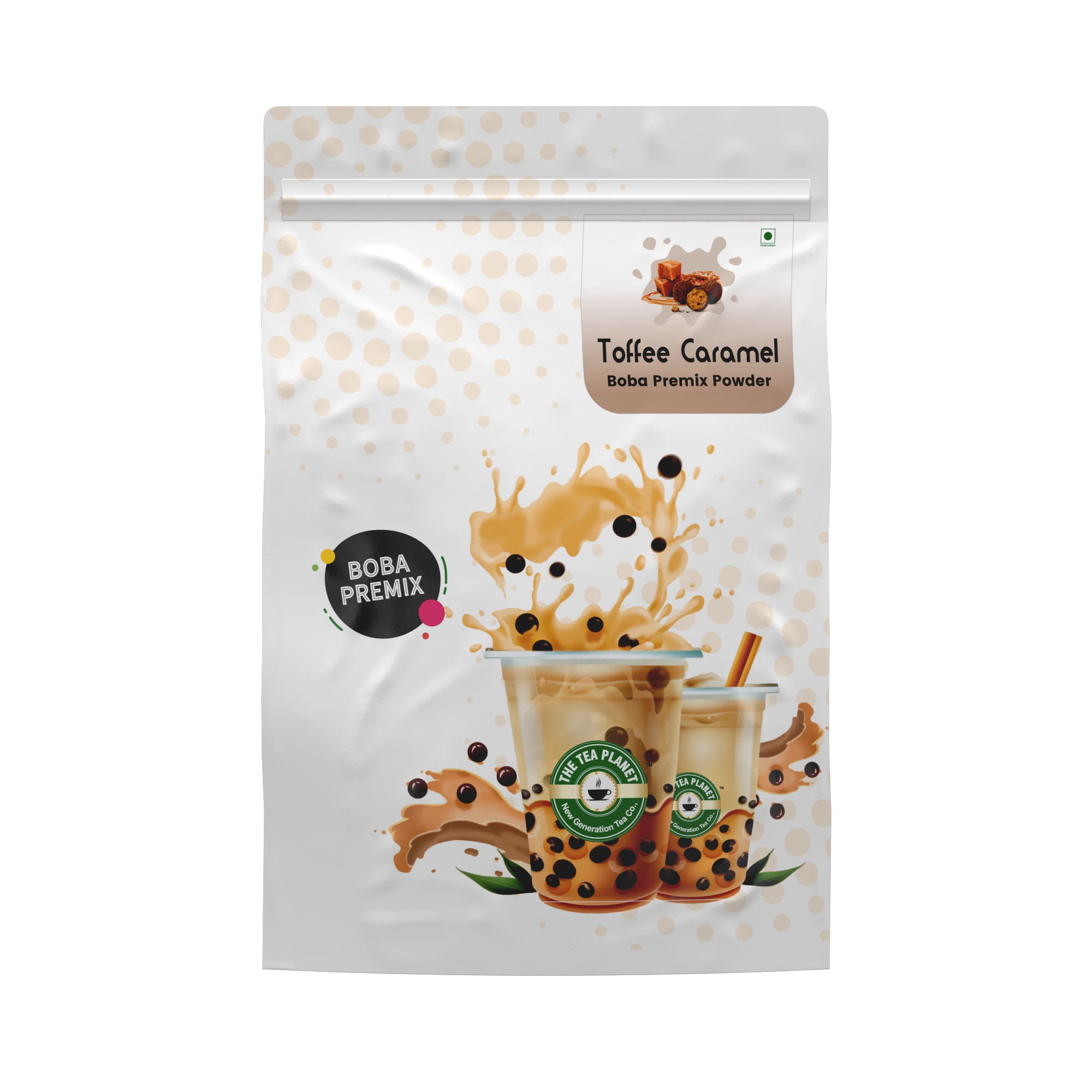 Toffee Caramel Bubble Tea Premix - 1kg