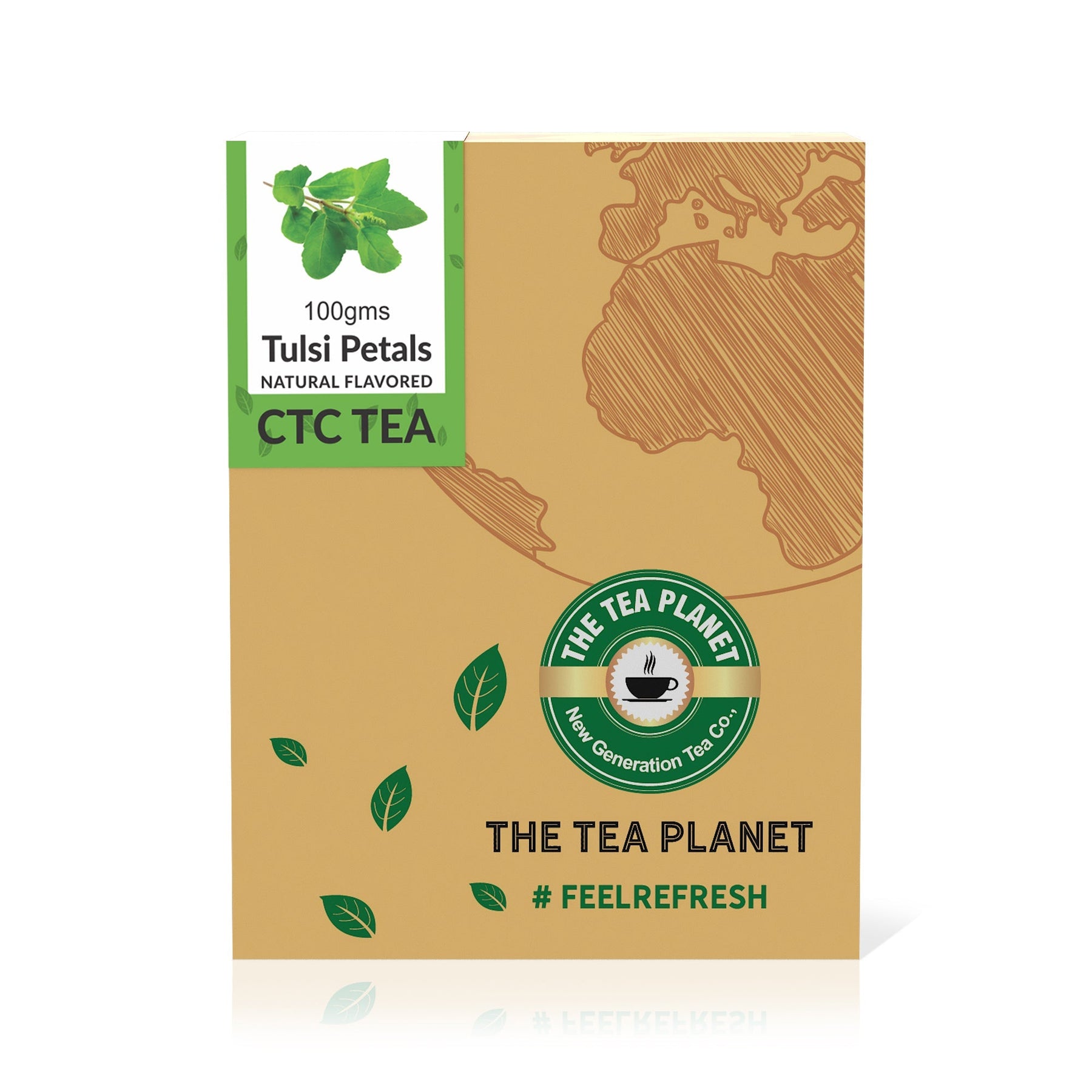 Tulsi Black Flavored CTC Tea - 400 gms