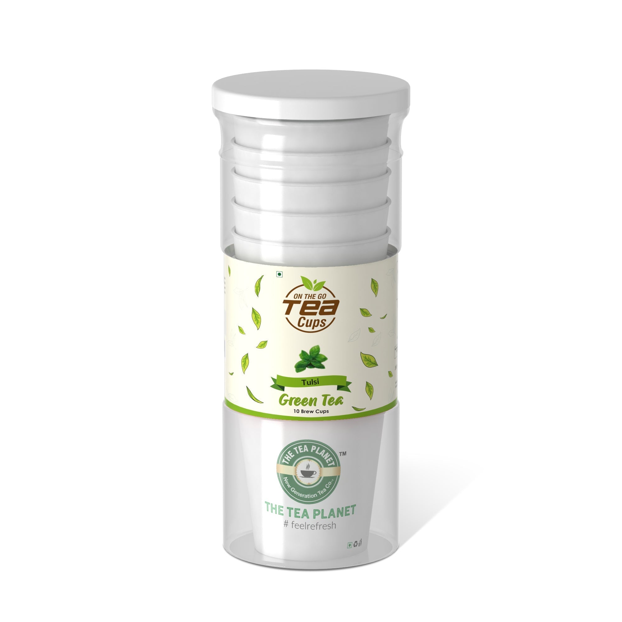 Tulsi Instant Green Tea Brew Cup - 20 cups
