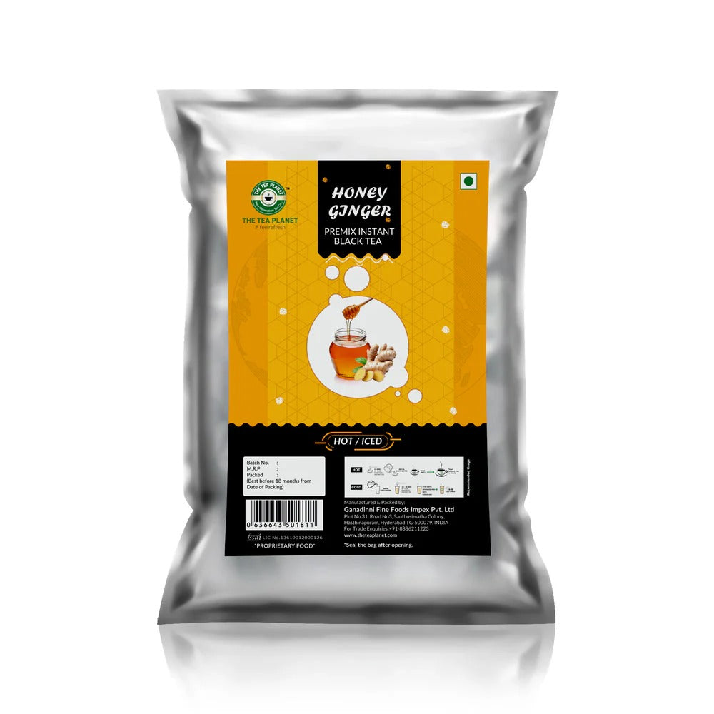 Honey Ginger Flavored Instant Black Tea