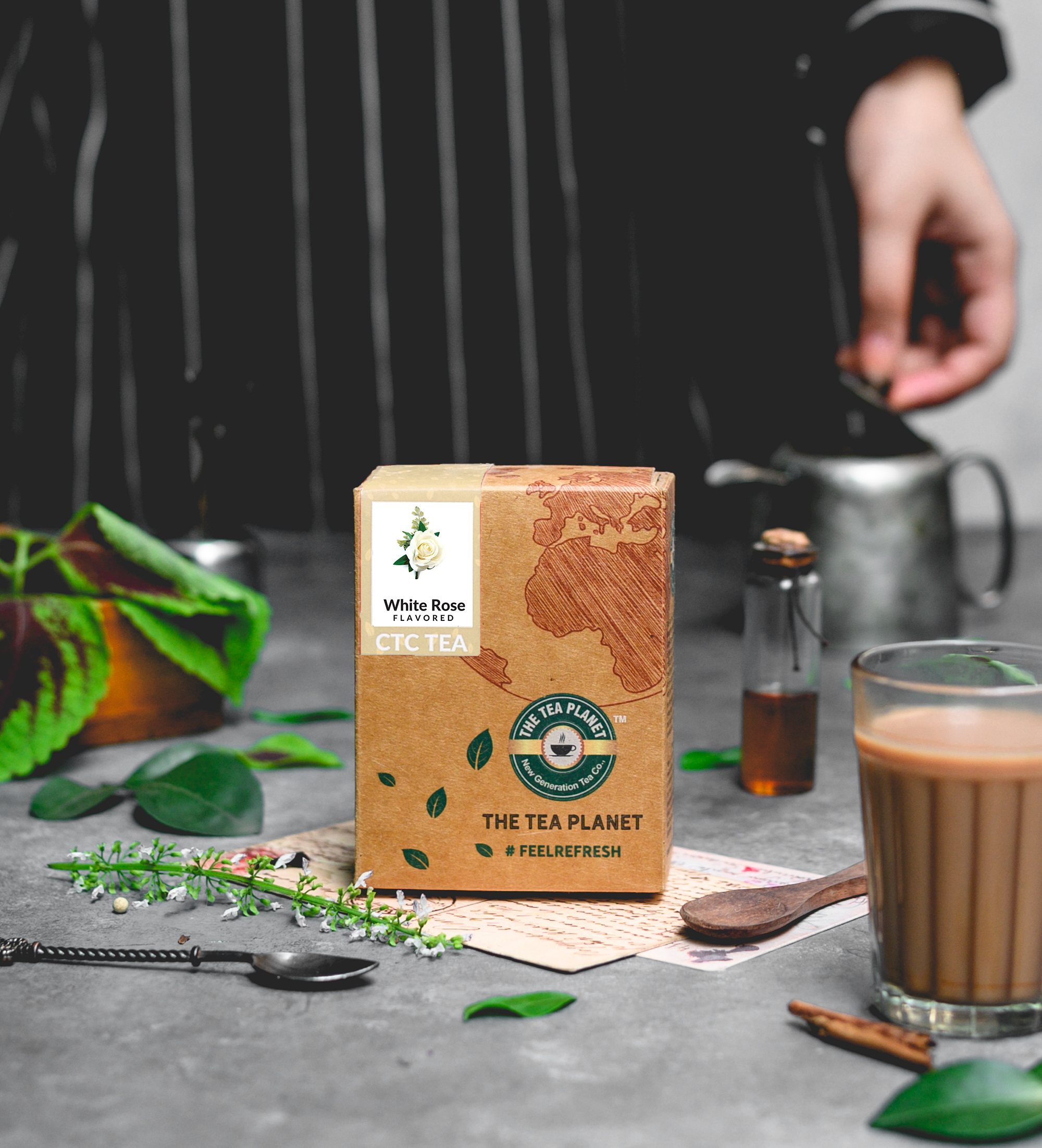 White Rose Flavored CTC Tea 5
