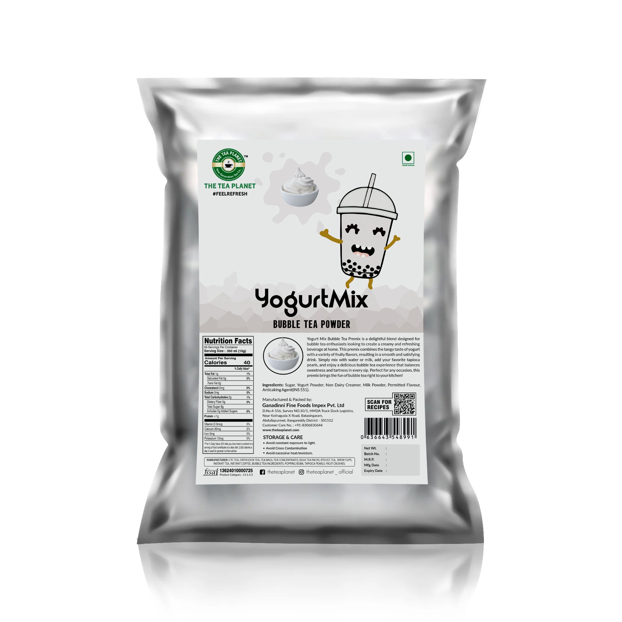 Yogurt Mix Bubble Tea Premix