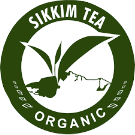 The tea Planet Sikkim Tea Organic Logo