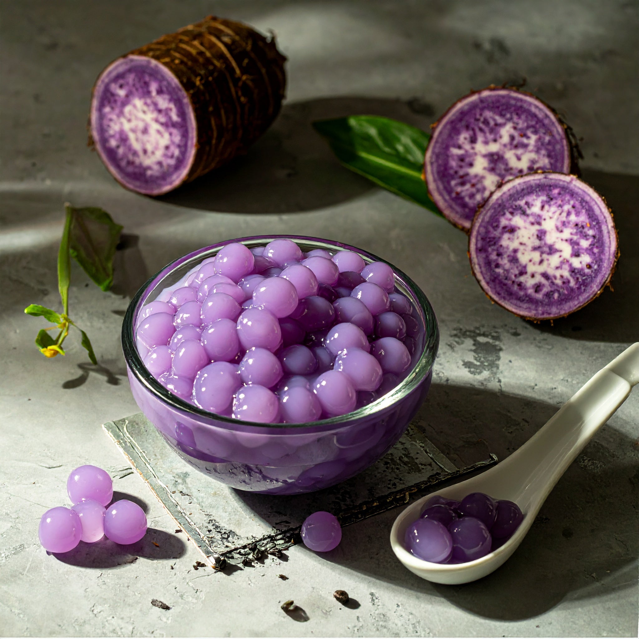 Taro Tapioca Pearls - 500 gms