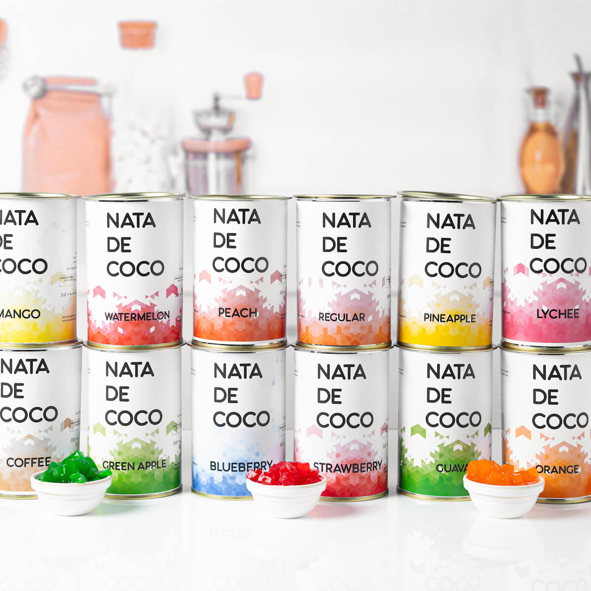 The tea Planet Nata De Coco