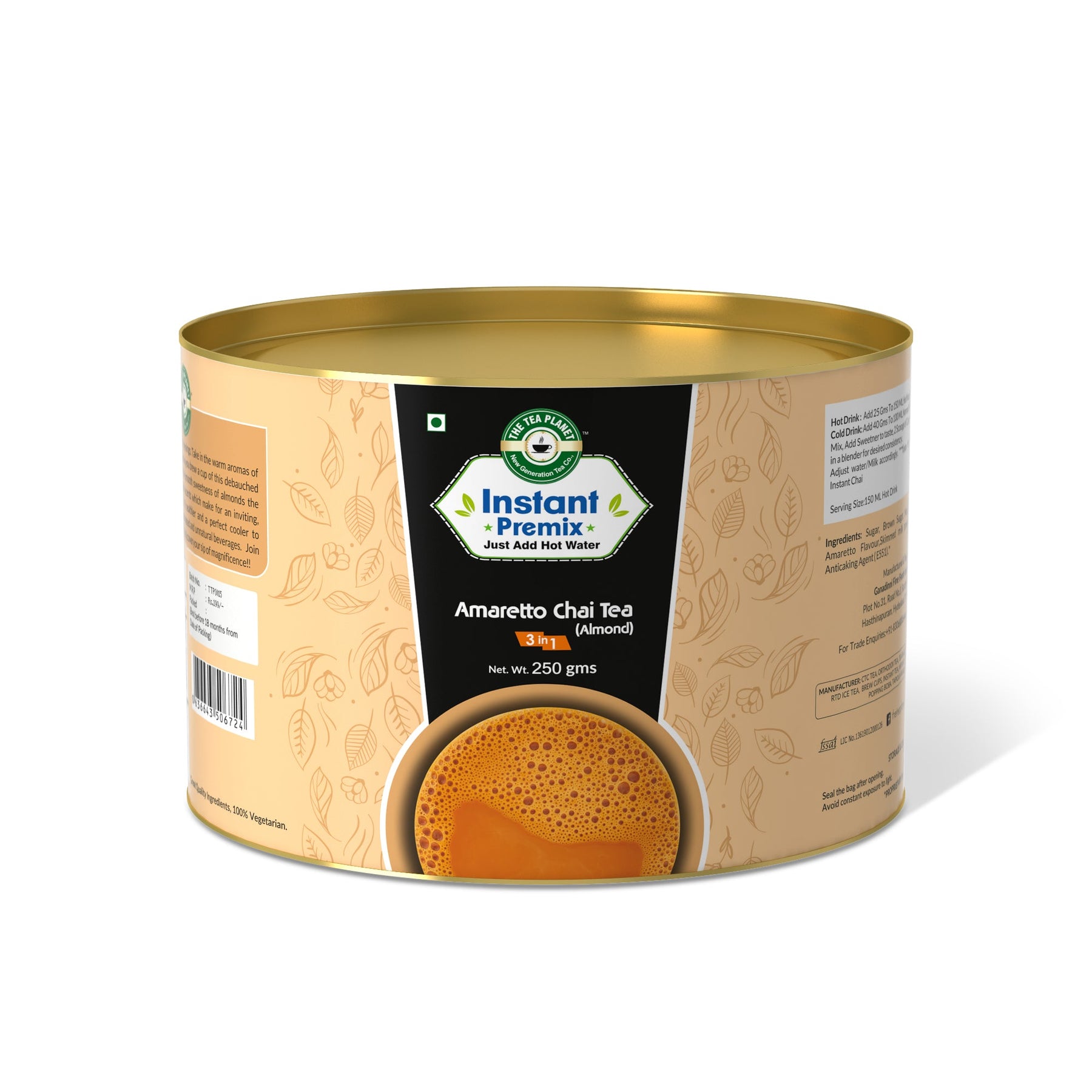 Amaretto Chai Tea (Almond) (3 in 1) - 250 gms