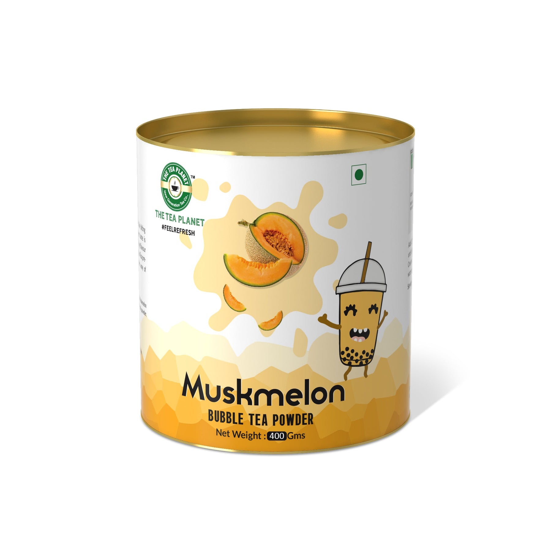 Muskmelon Bubble Tea Premix - 250 gms