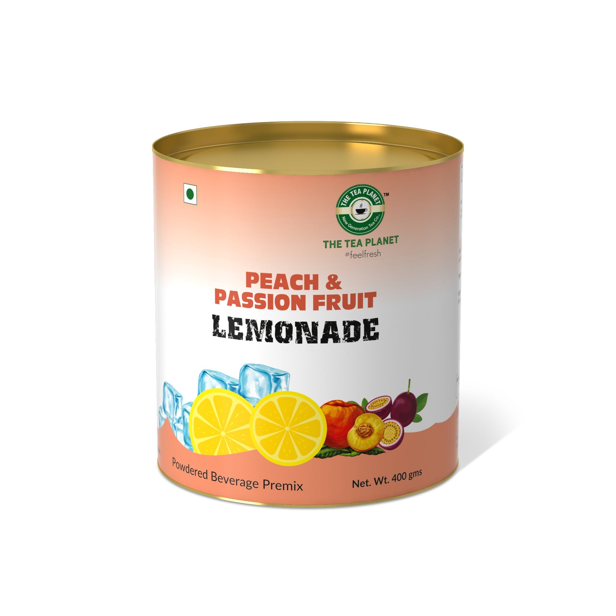 Peach & Passion Fruit Lemonade Premix - 250 gms
