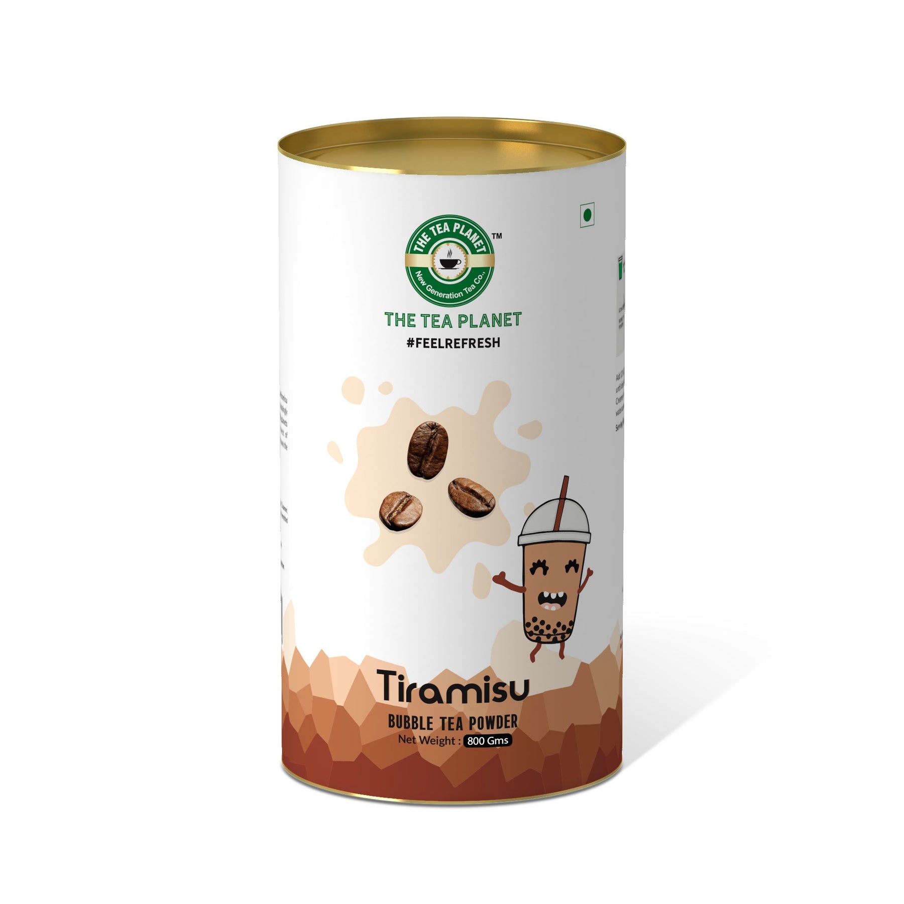 Tiramisu Bubble Tea Premix - 250 gms