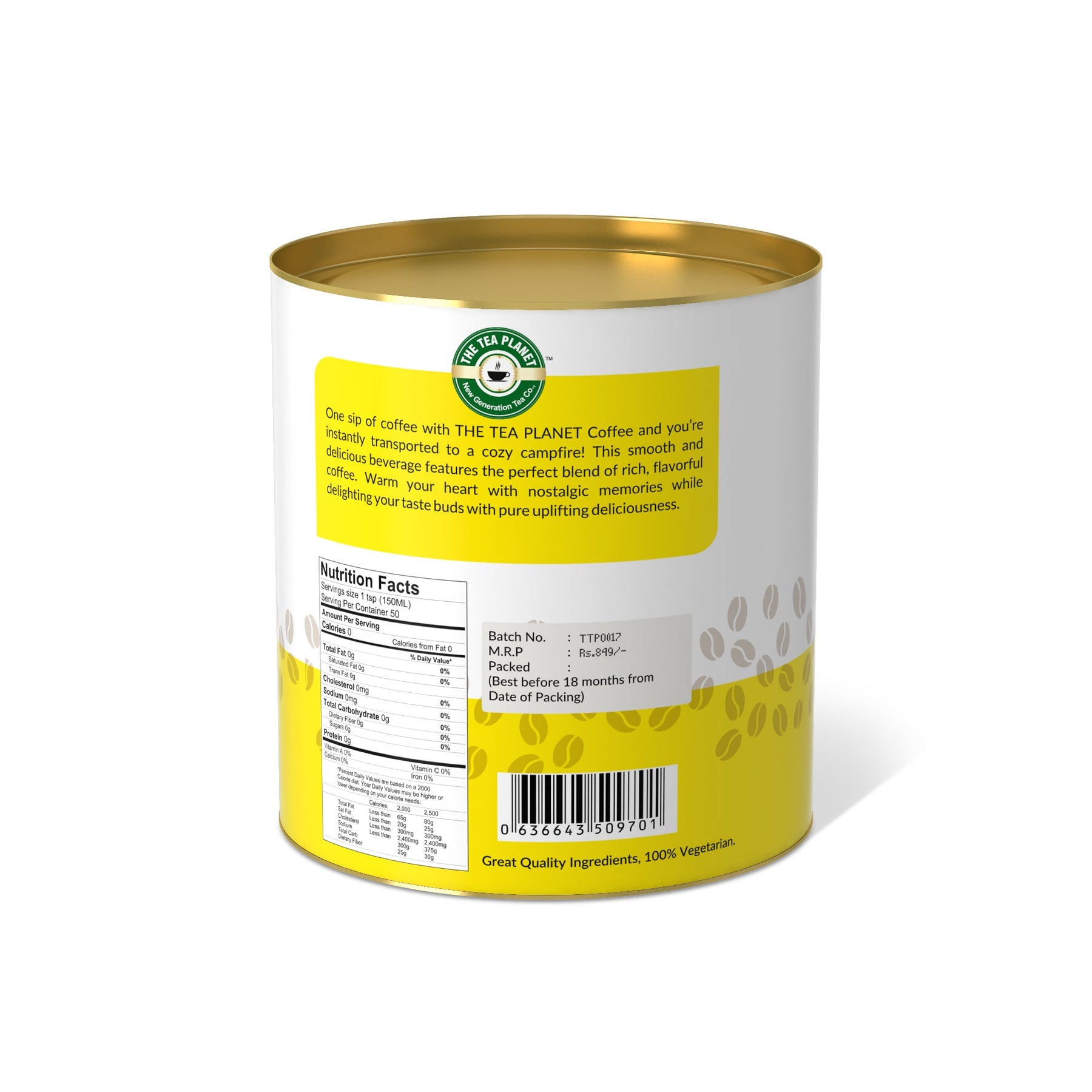 Banana Instant Coffee Premix (2 in 1) - 250 gms