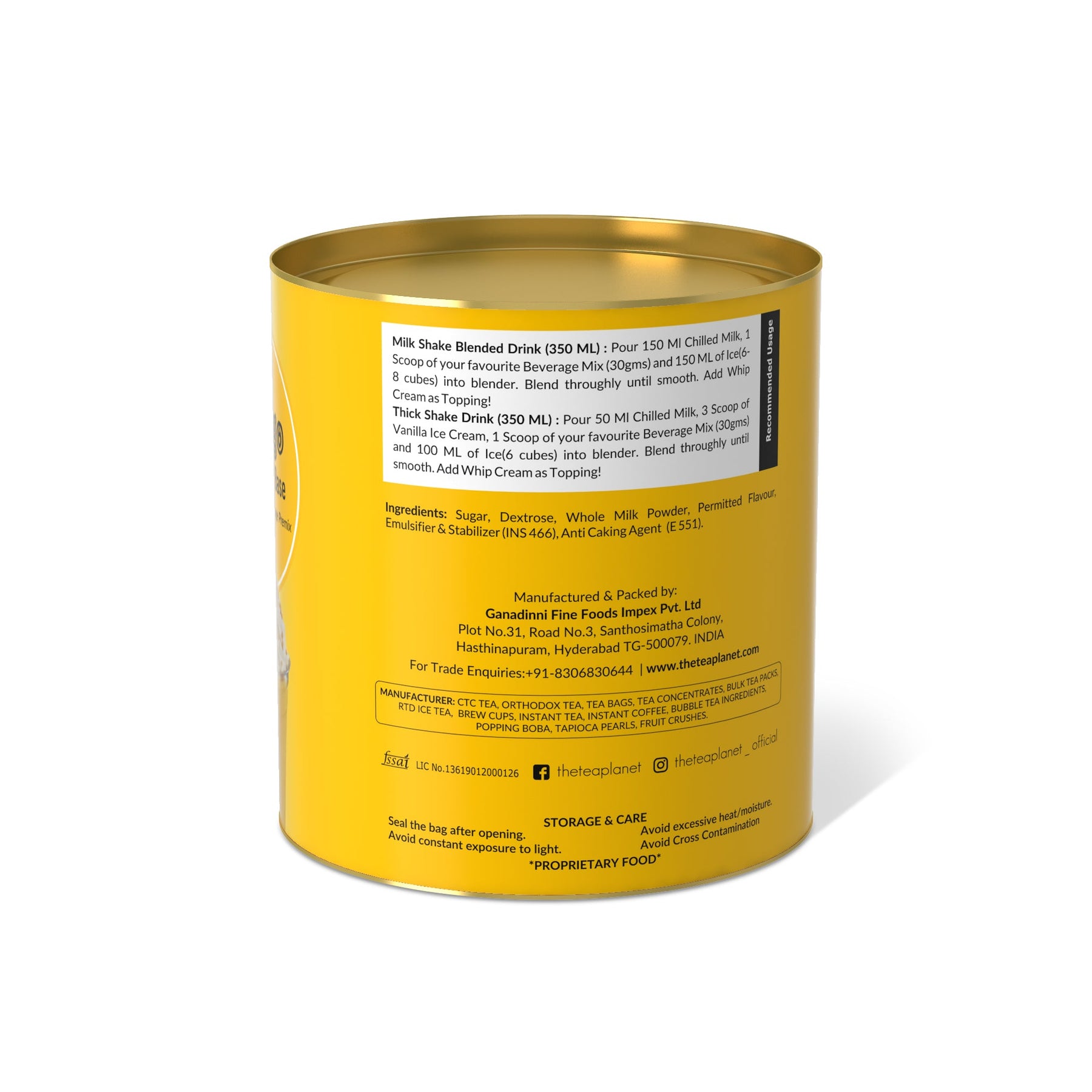 Mango Milkshake Mix - 250 gms