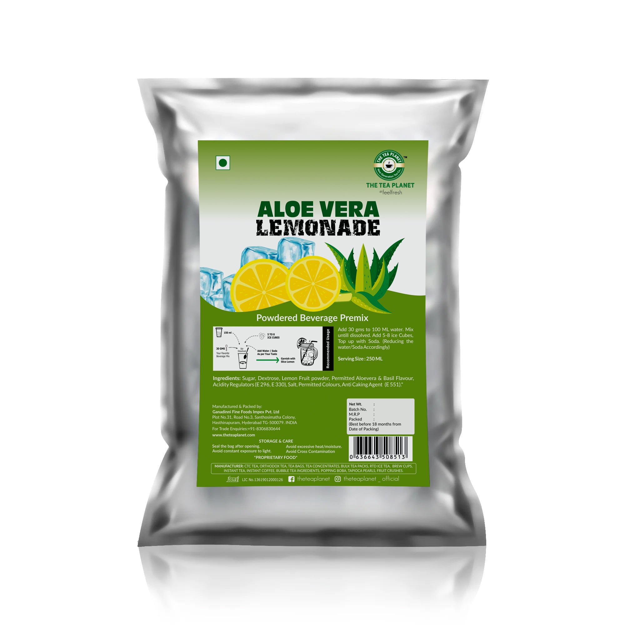 Aloe Vera Lemonade Premix - 1kg