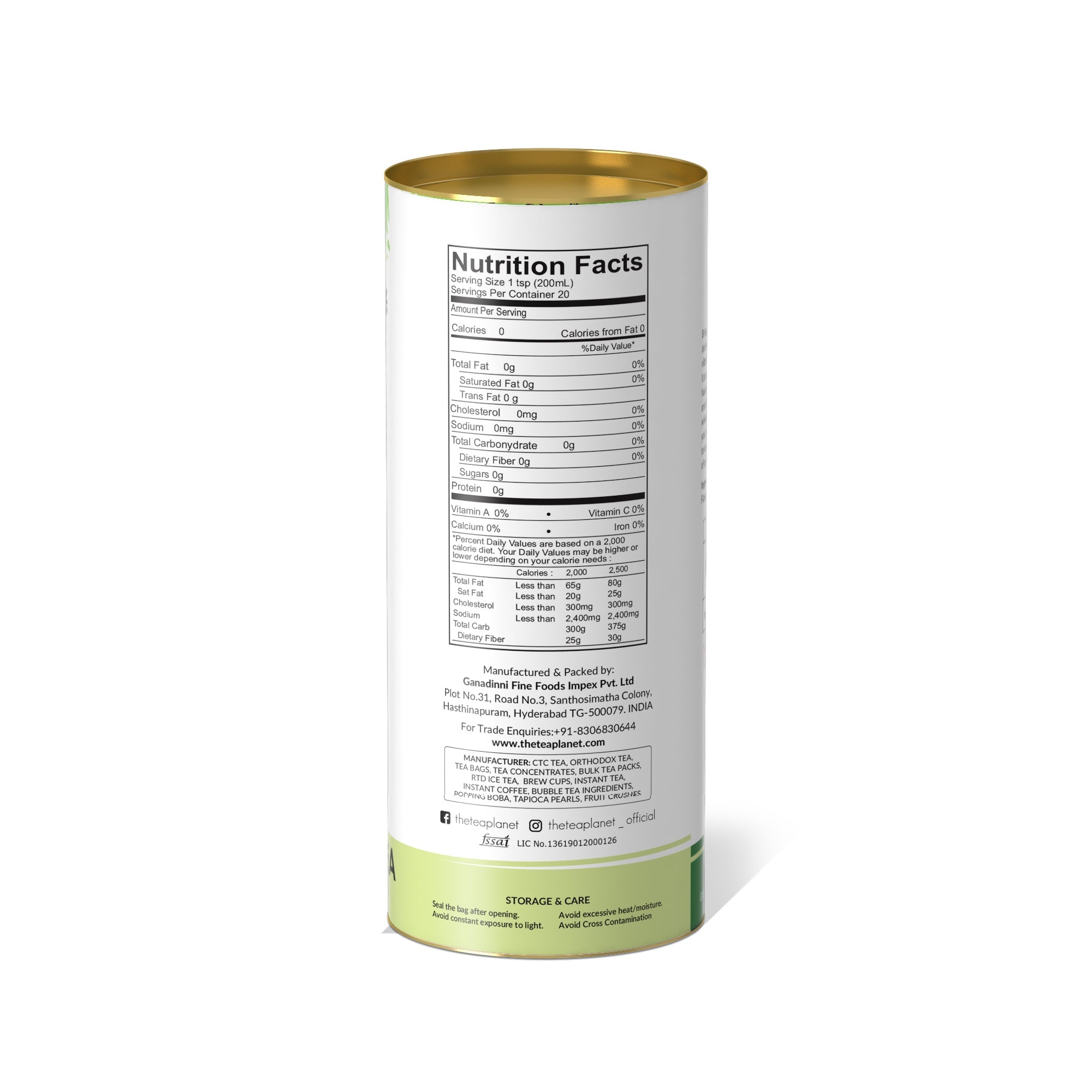 Citrus Mint Orthodox Tea - 50 gms