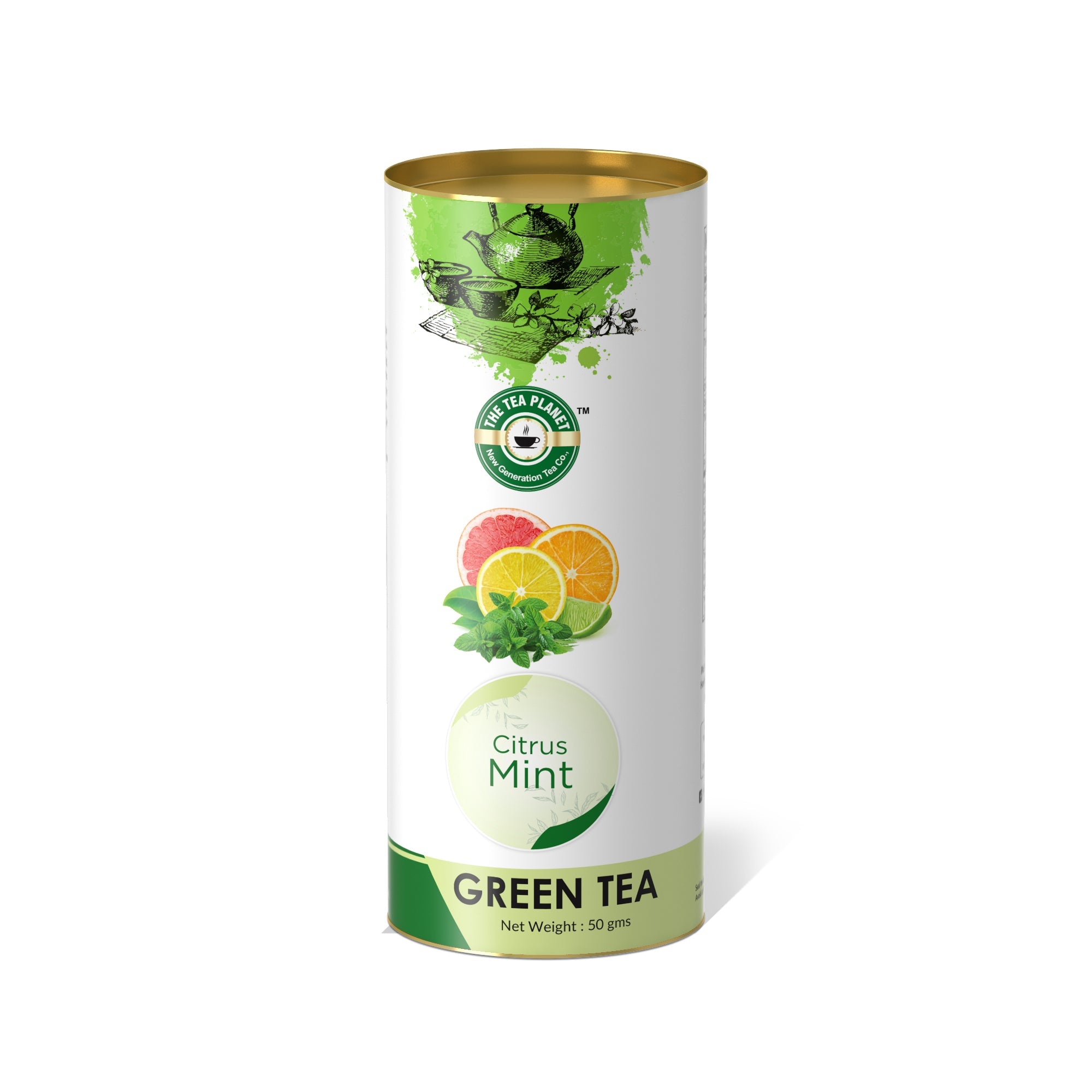 Citrus Mint Orthodox Tea - 50 gms