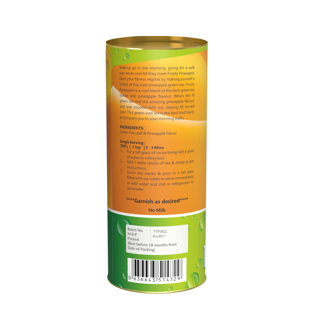 Frosty Pineapple Orthodox Green Ice Tea - 50 gms