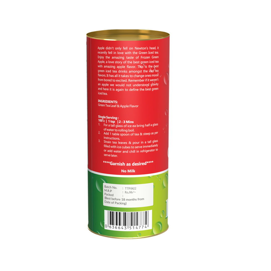 Frozen Green Apple Orthodox Ice Tea - 50 gms