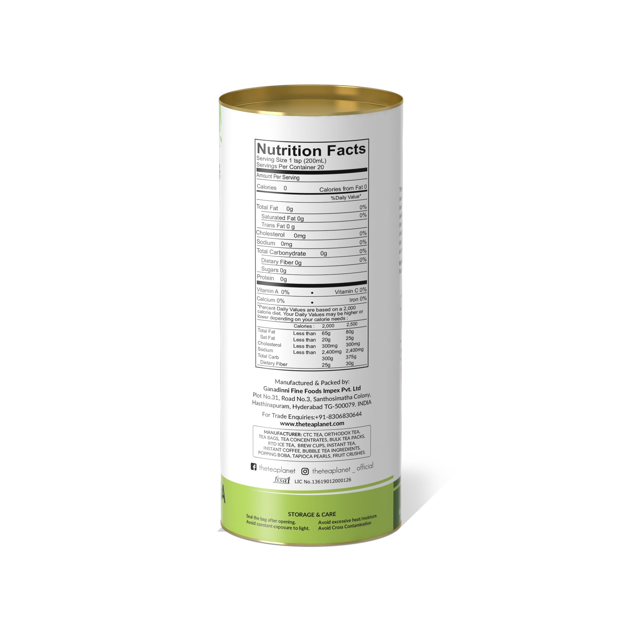 Green apple Orthodox Tea - 50 gms