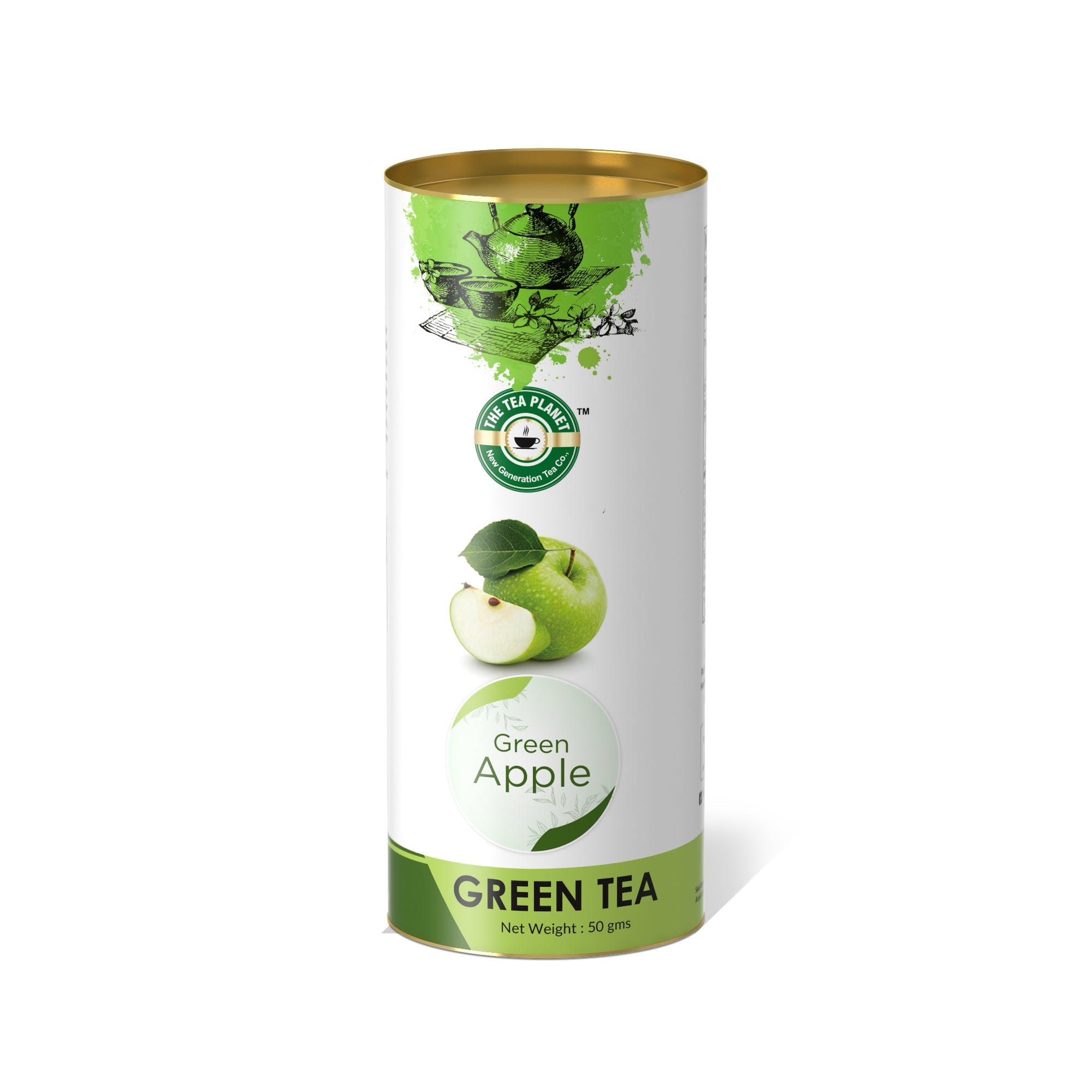 Green apple Orthodox Tea - 50 gms